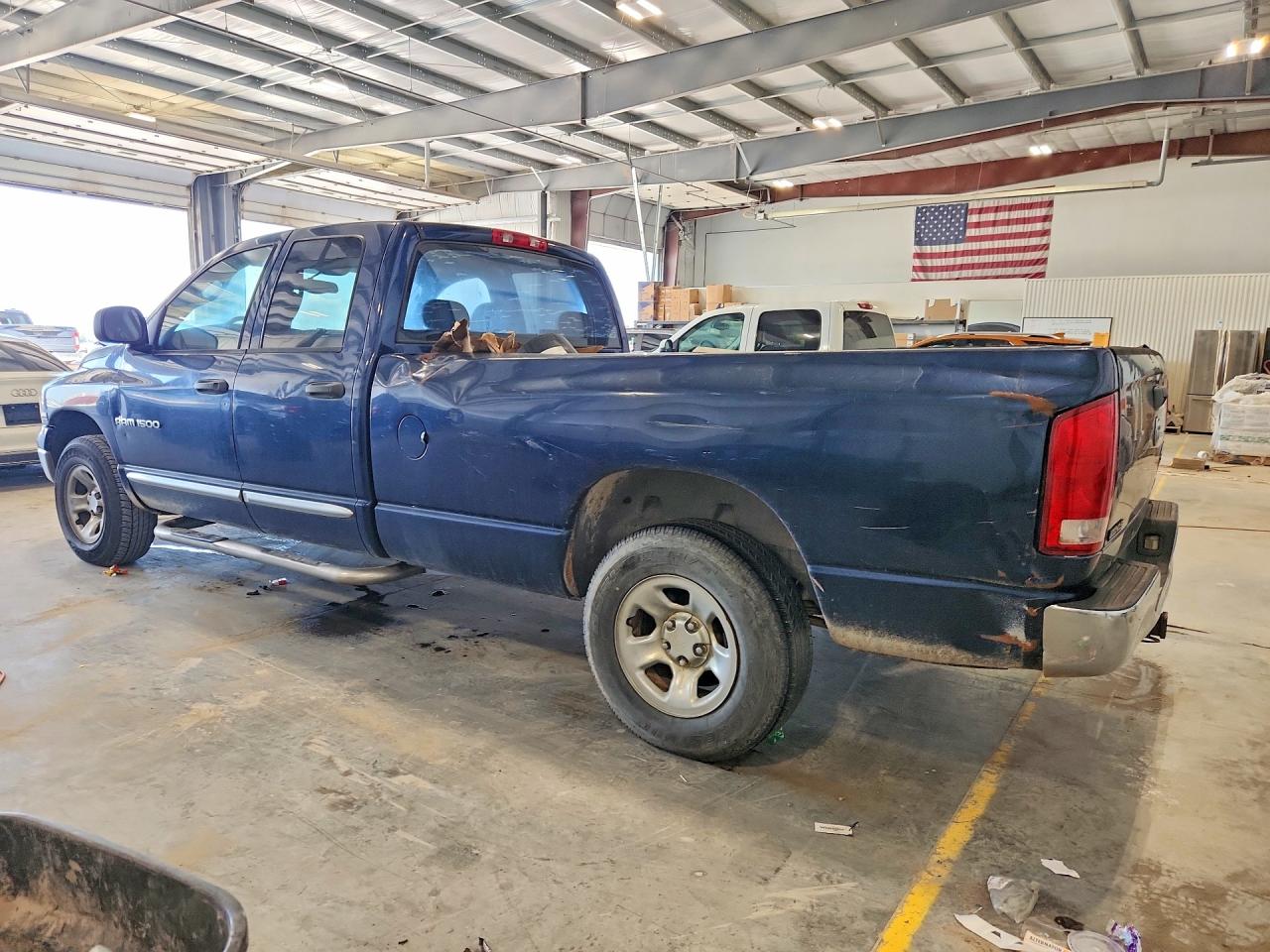 2005 Dodge Ram 1500 St Синий vin: 1D7HU18D75J584618