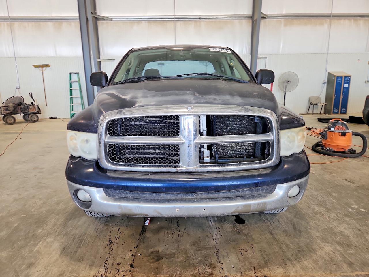 2005 Dodge Ram 1500 St Синий vin: 1D7HU18D75J584618