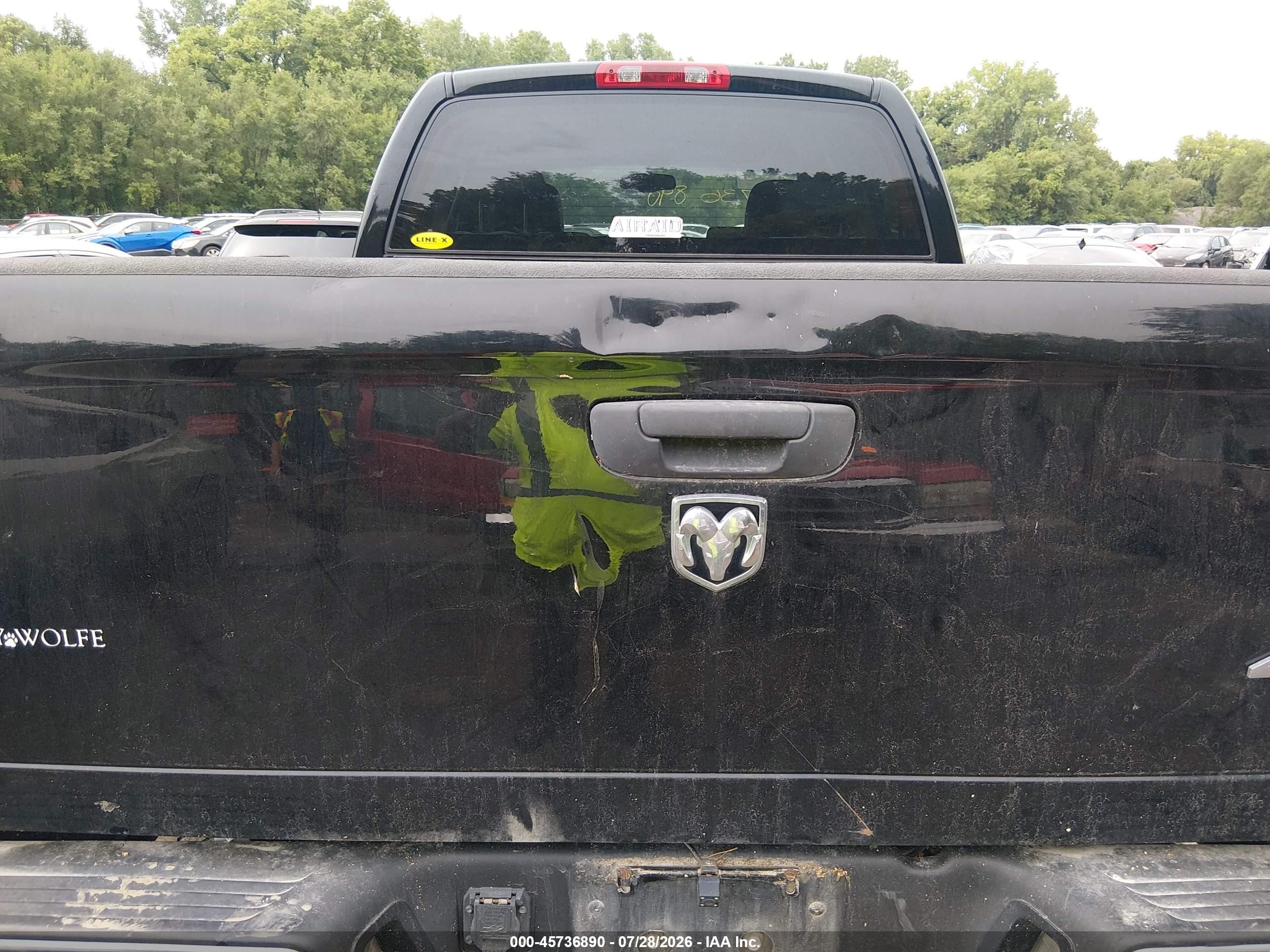 2005 Dodge Ram 1500 Slt/laramie Черный vin: 1D7HU18D75J610232