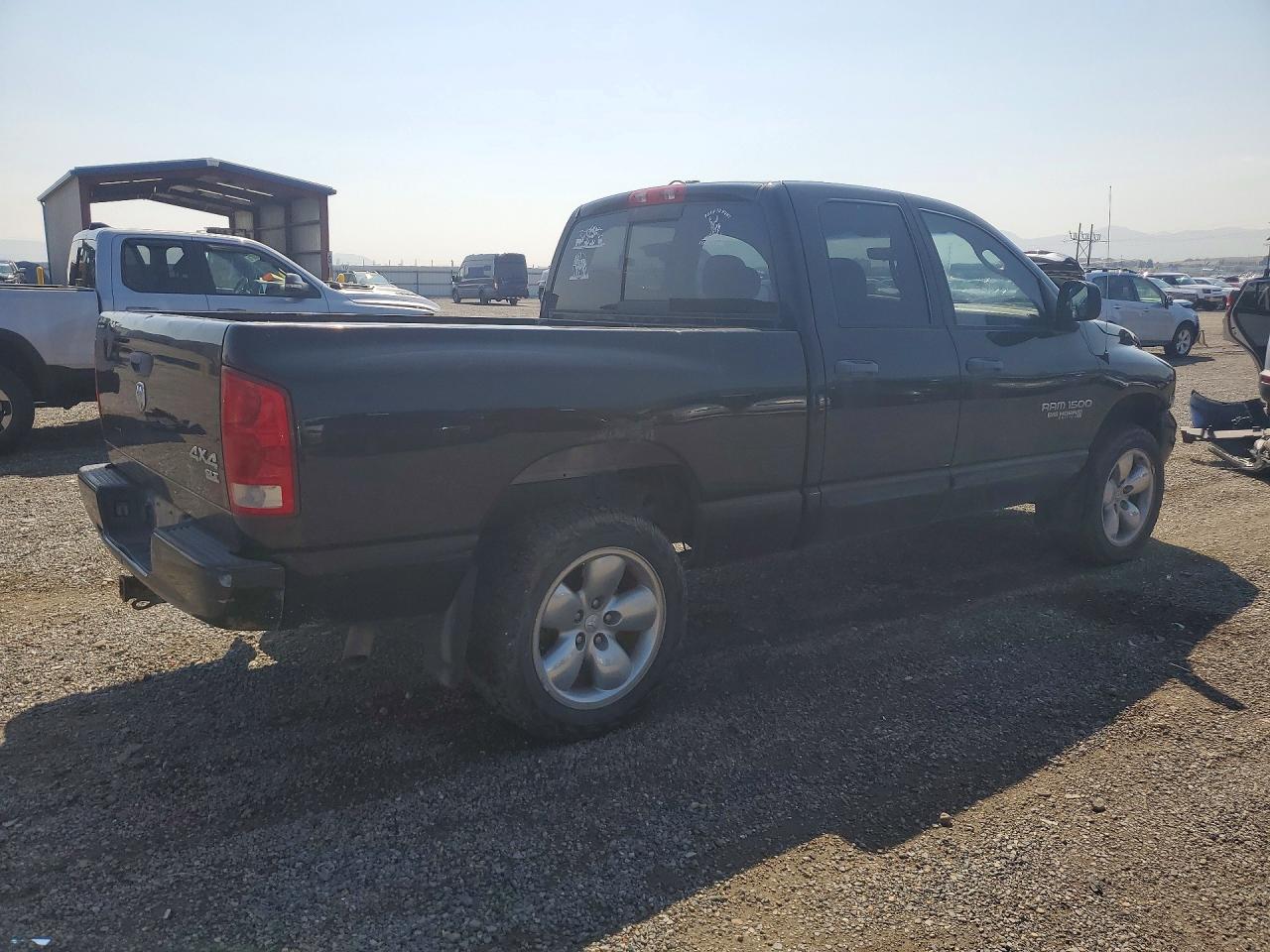 2005 Dodge Ram 1500 St Black vin: 1D7HU18D75S144764