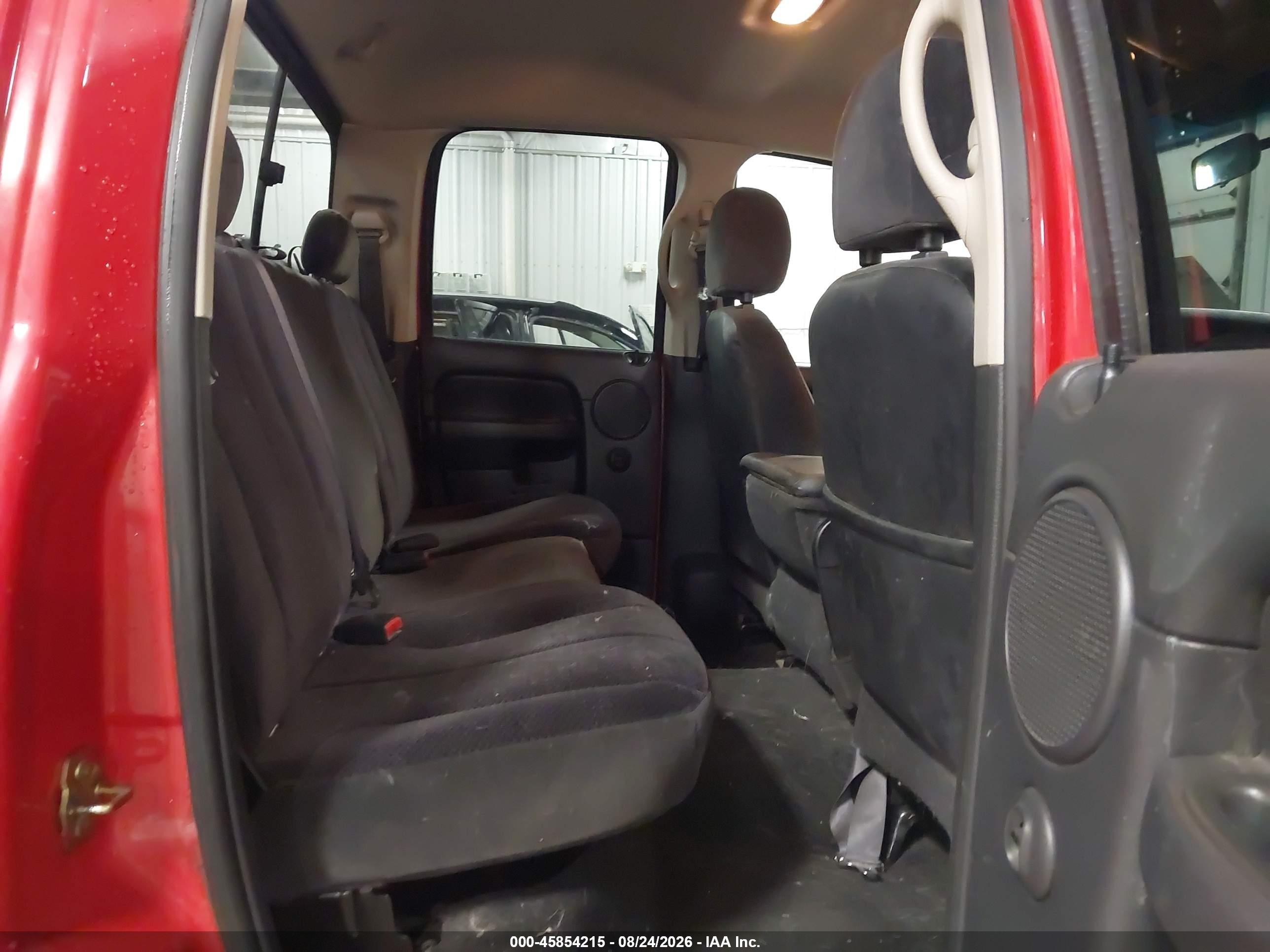2005 Dodge Ram 1500 Slt/laramie Красный vin: 1D7HU18D75S260031