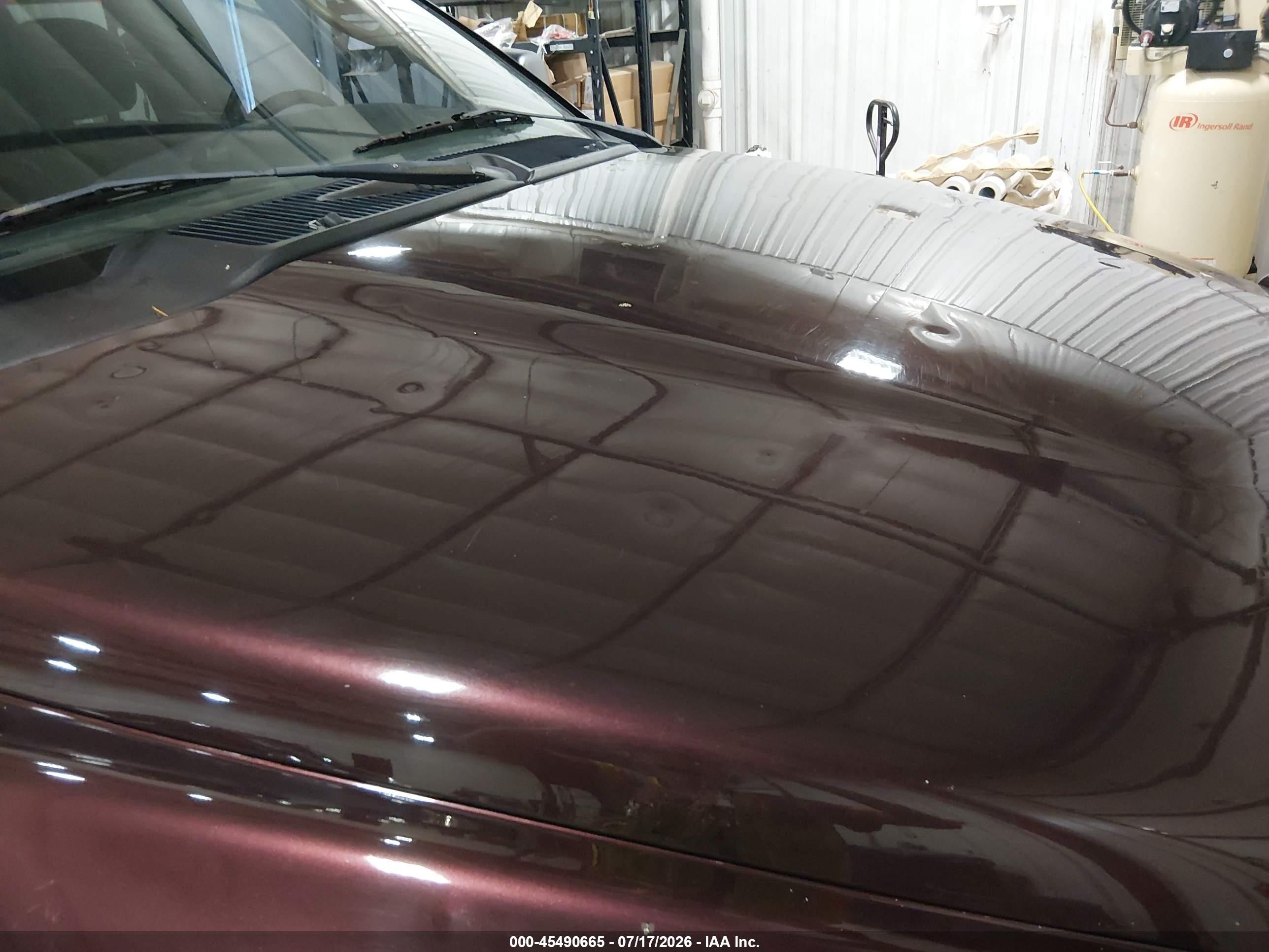 2005 Dodge Ram 1500 Slt/laramie Maroon vin: 1D7HU18D75S340848
