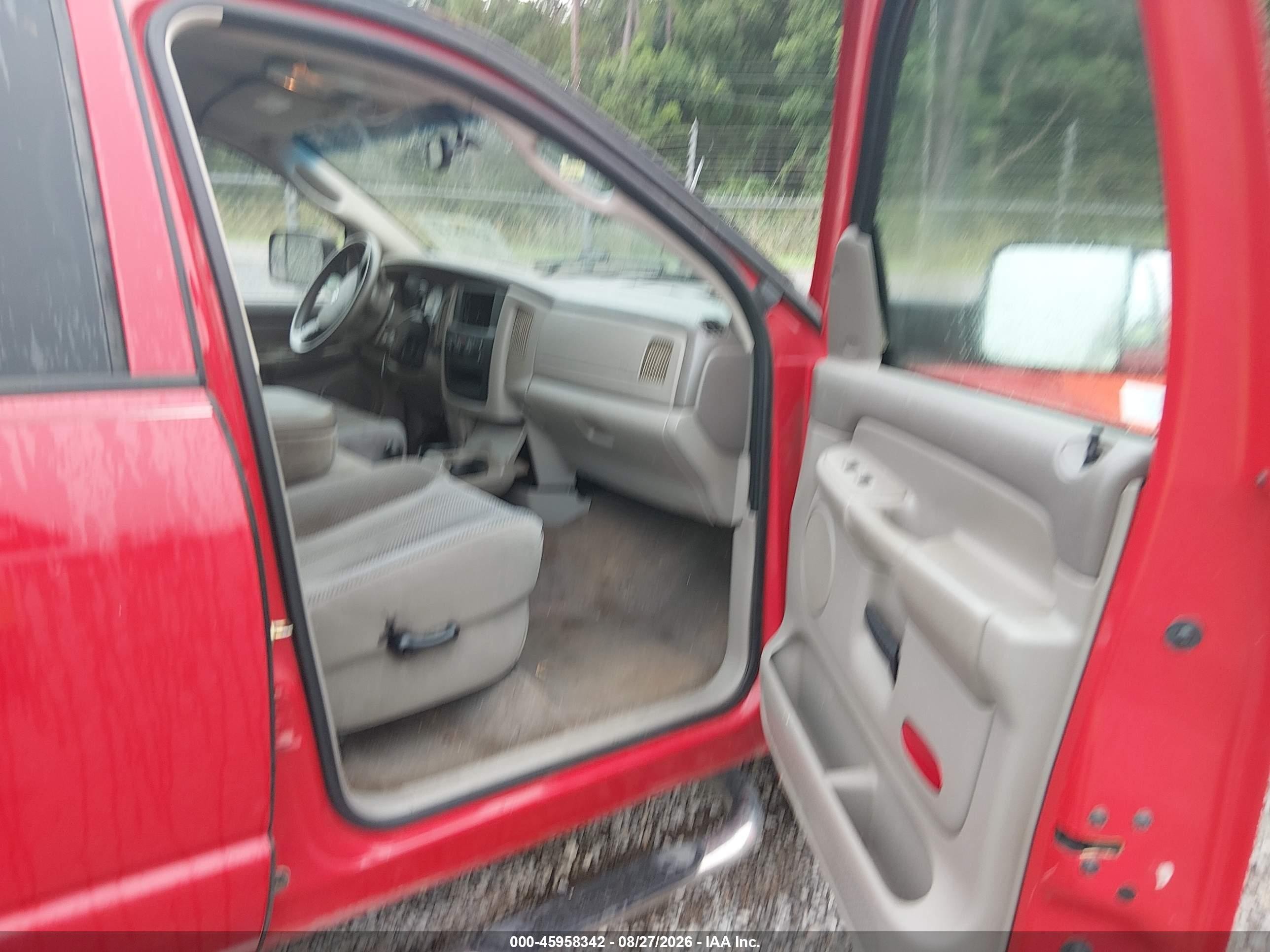 2005 Dodge Ram 1500 Slt/laramie Красный vin: 1D7HU18D75S352417