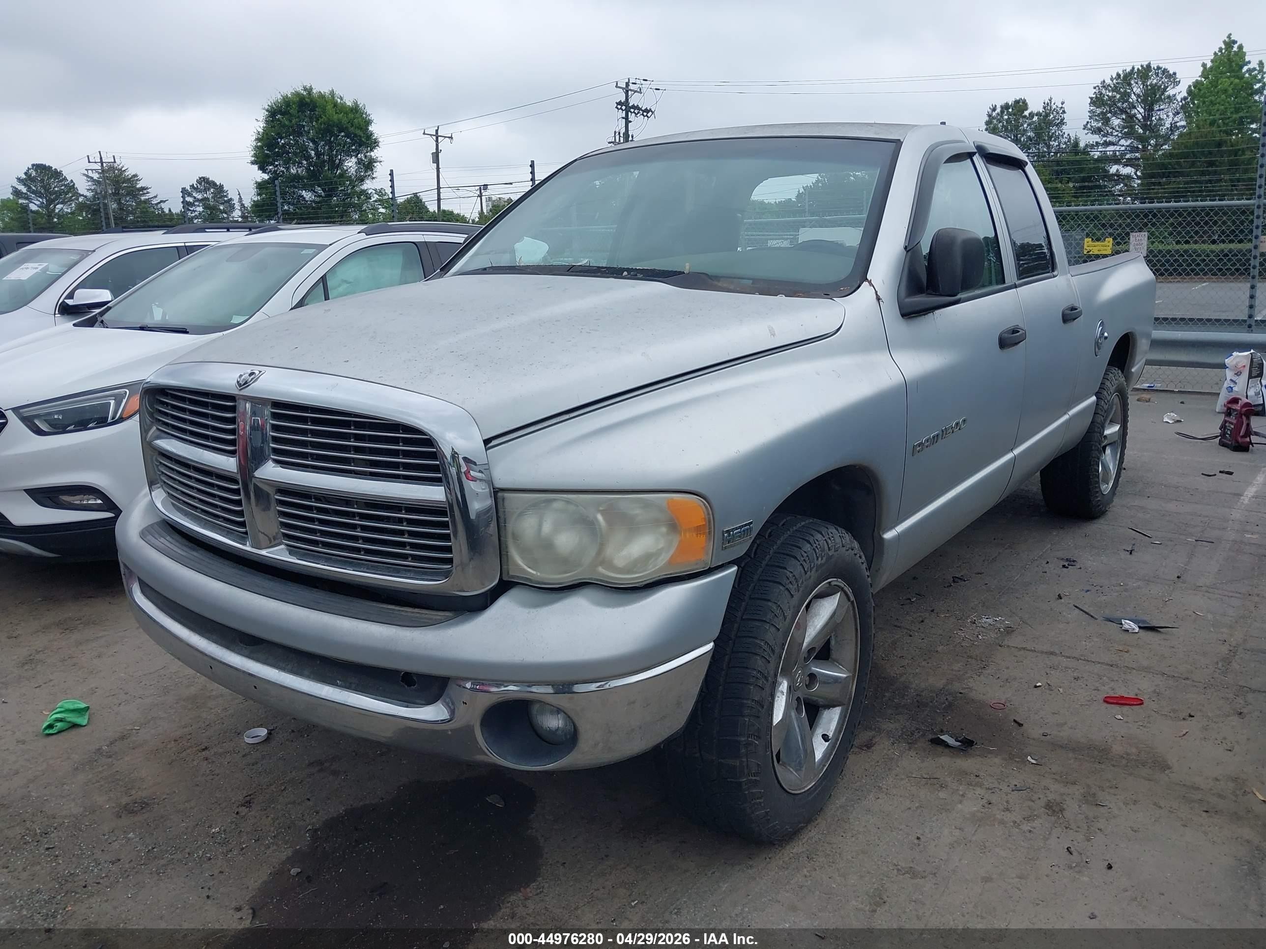 2003 Dodge Ram 1500 Slt/laramie/st Silver vin: 1D7HU18D83J584687