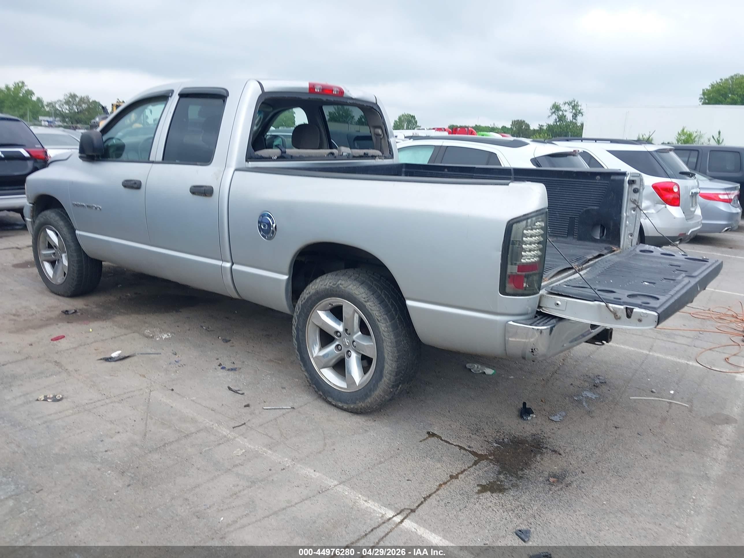 2003 Dodge Ram 1500 Slt/laramie/st Silver vin: 1D7HU18D83J584687