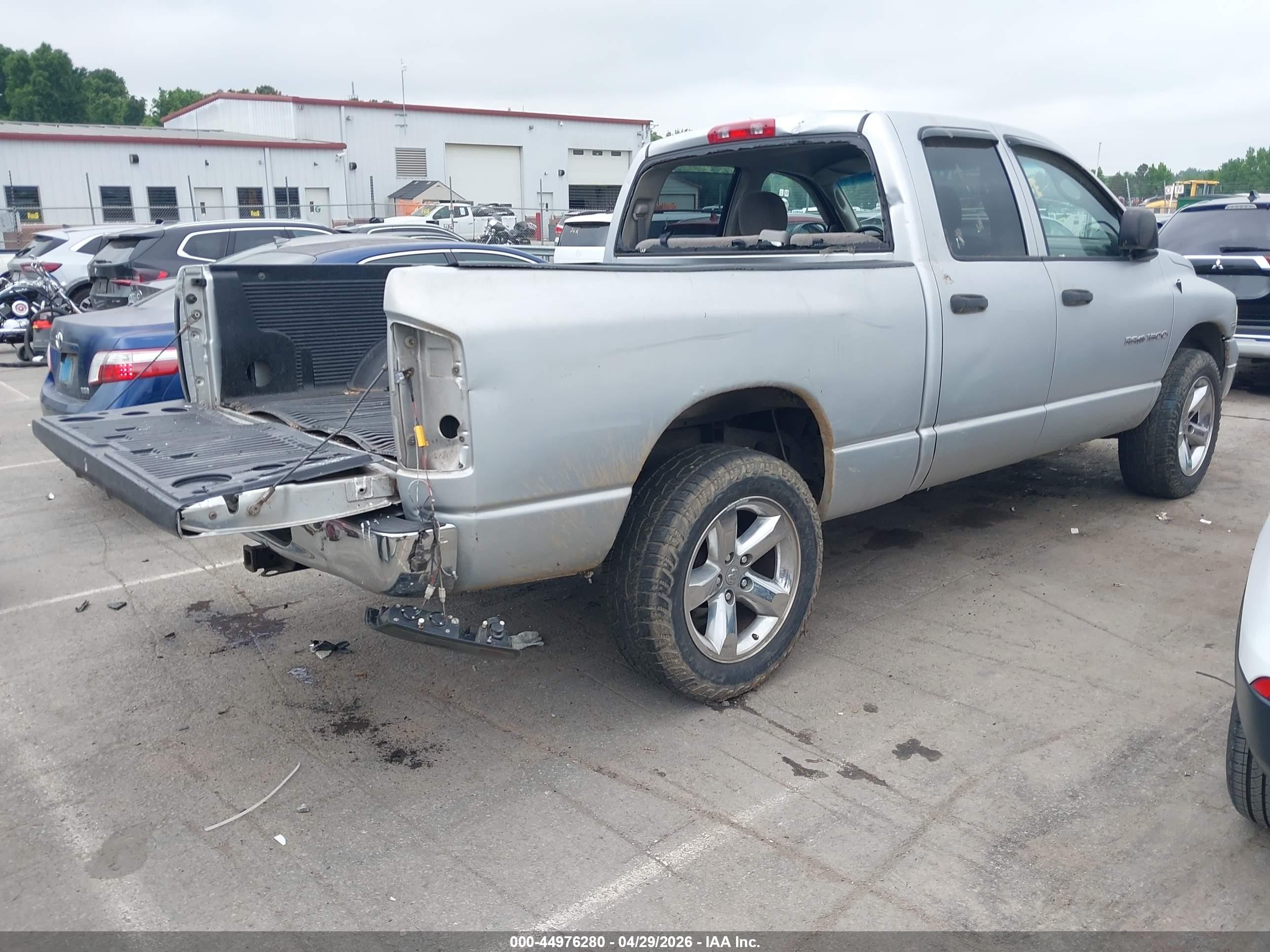 2003 Dodge Ram 1500 Slt/laramie/st Silver vin: 1D7HU18D83J584687