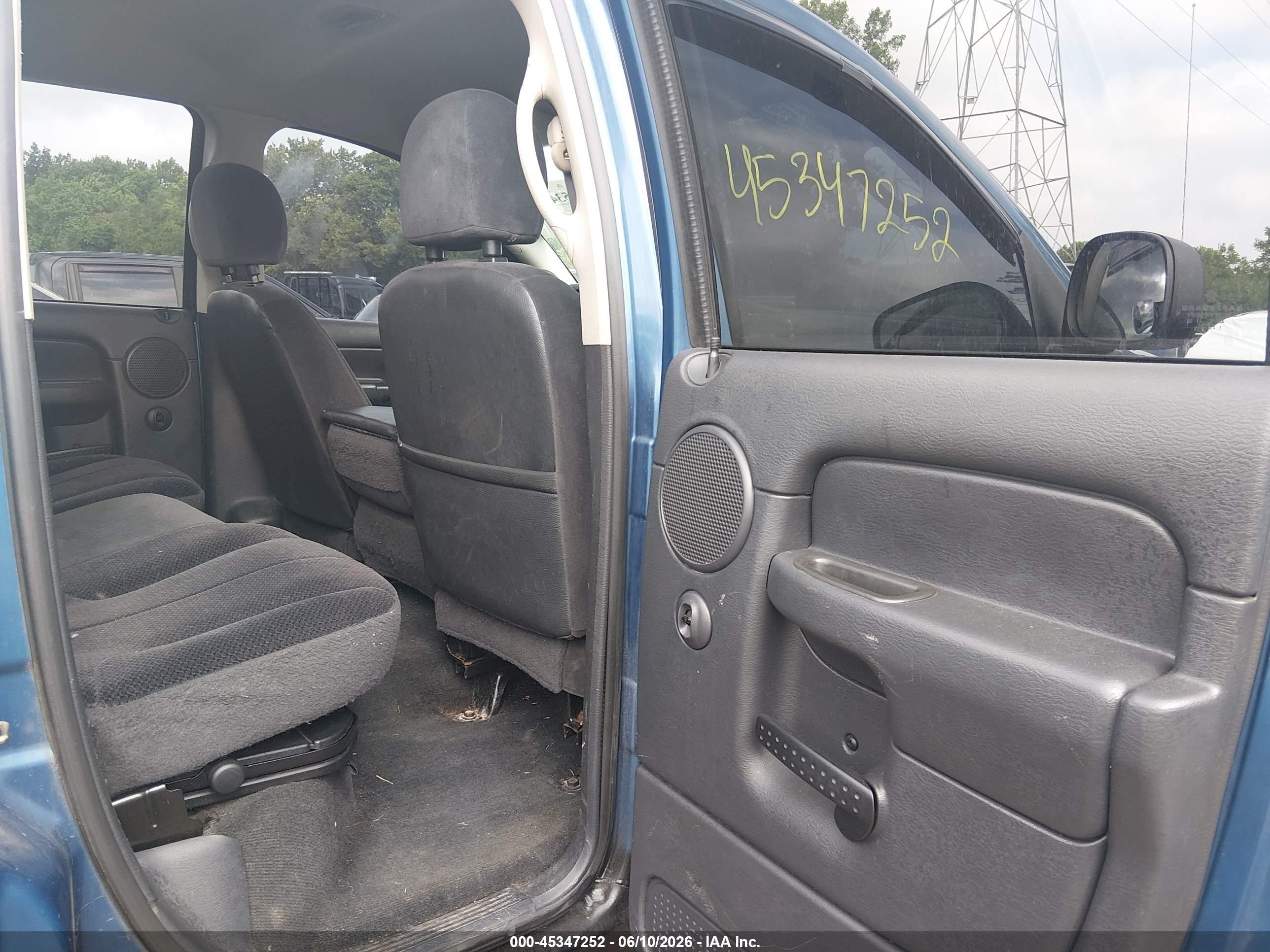2004 Dodge Ram 1500 Slt/laramie Blue vin: 1D7HU18D84J176241