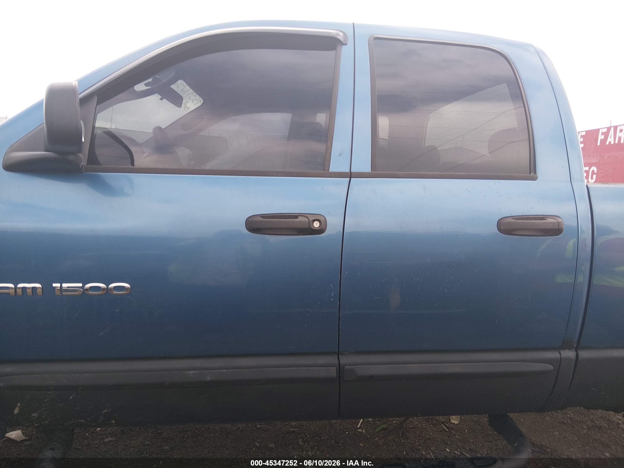 2004 Dodge Ram 1500 Slt/laramie Blue vin: 1D7HU18D84J176241