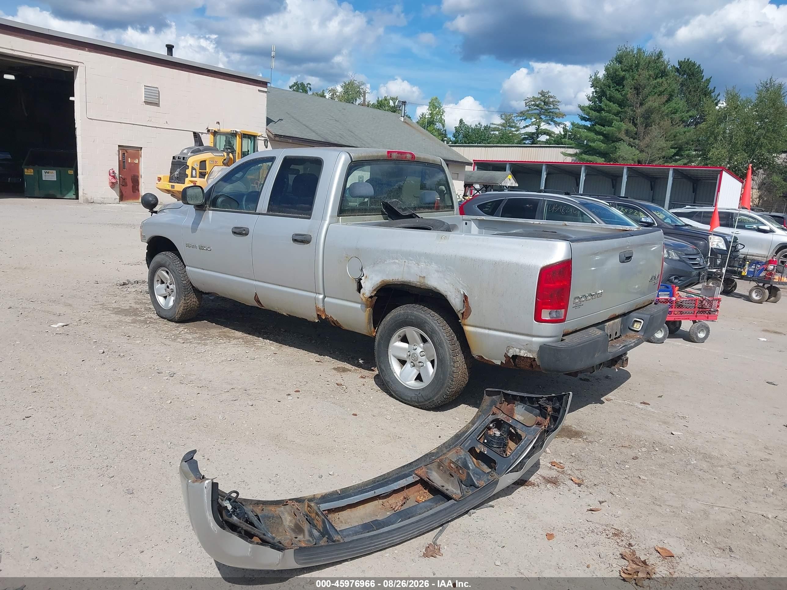 2004 Dodge Ram 1500 Slt/laramie Silver vin: 1D7HU18D84S607459