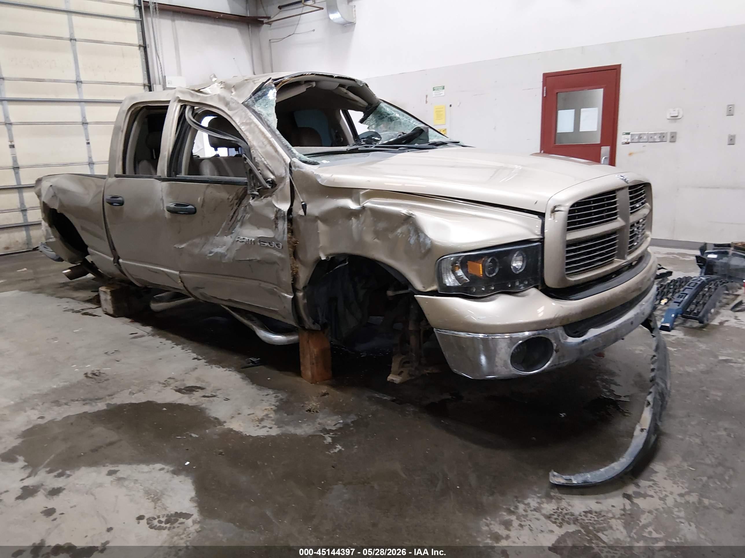 2004 Dodge Ram 1500 Slt/laramie Gold vin: 1D7HU18D84S648383