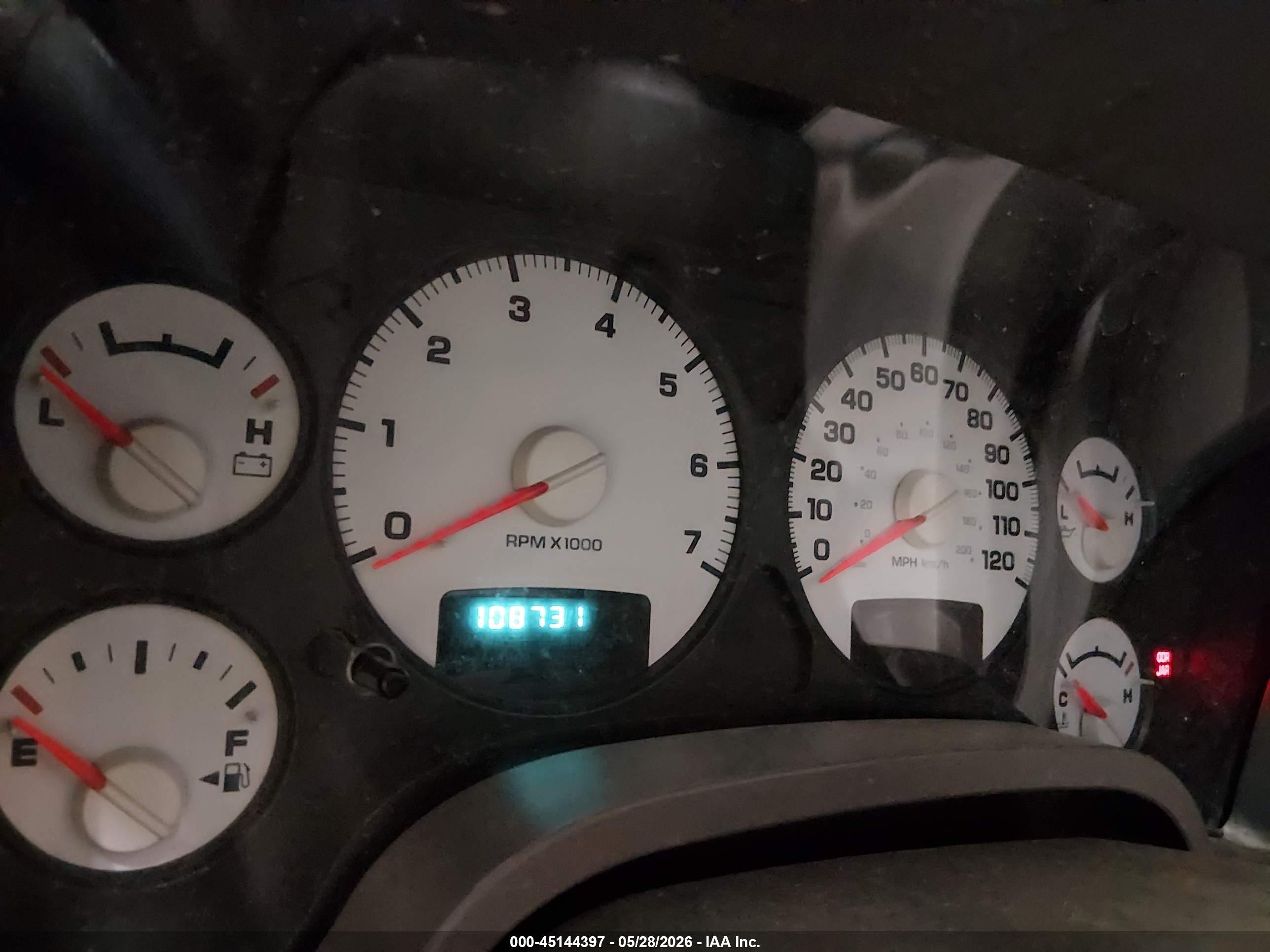 2004 Dodge Ram 1500 Slt/laramie Gold vin: 1D7HU18D84S648383