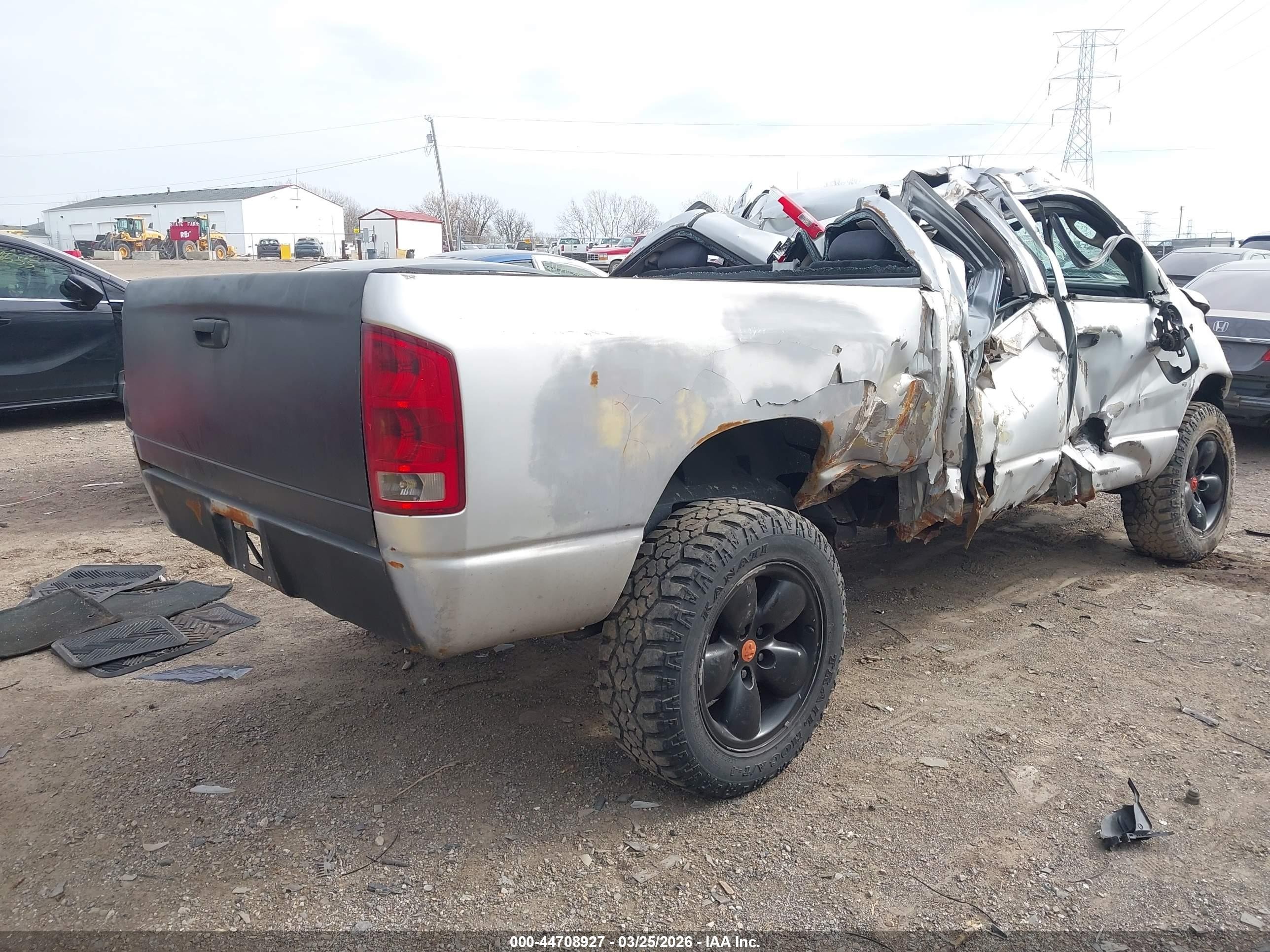 2005 Dodge Ram 1500 Slt/laramie Silver vin: 1D7HU18D85J633065