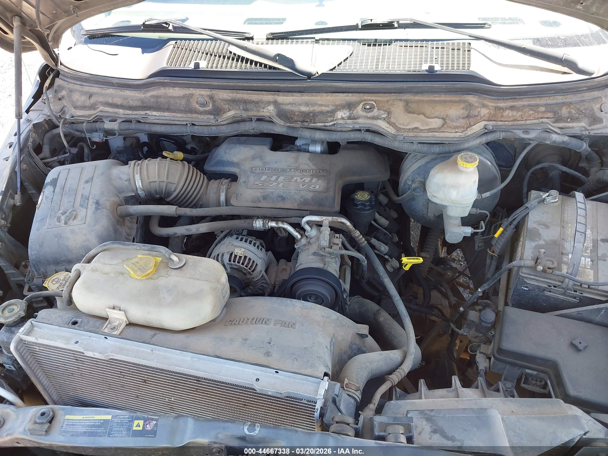 2004 Dodge Ram 1500 Slt/laramie Серый vin: 1D7HU18D94S551287