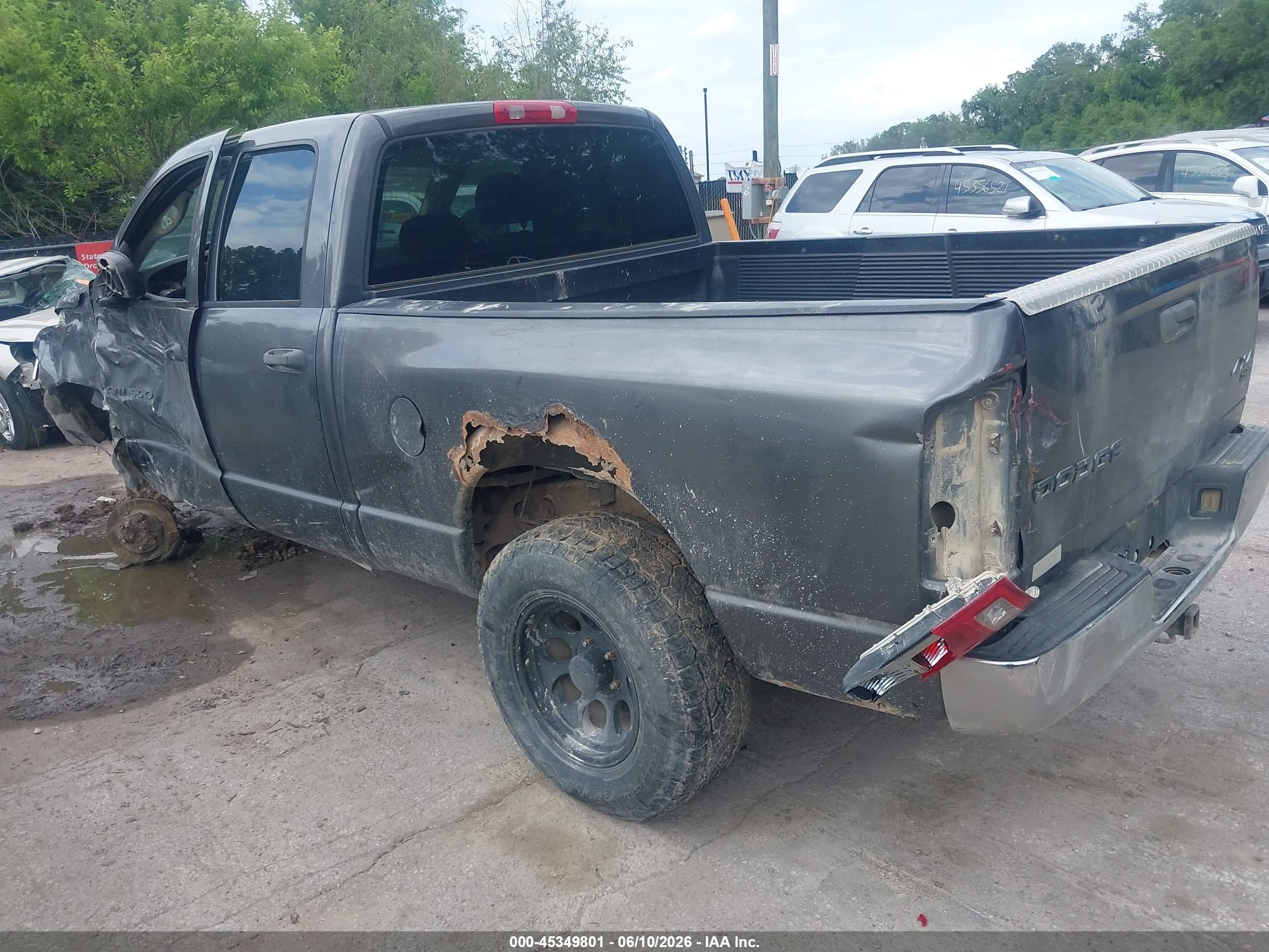 2004 Dodge Ram 1500 Slt/laramie Серый vin: 1D7HU18D94S760769