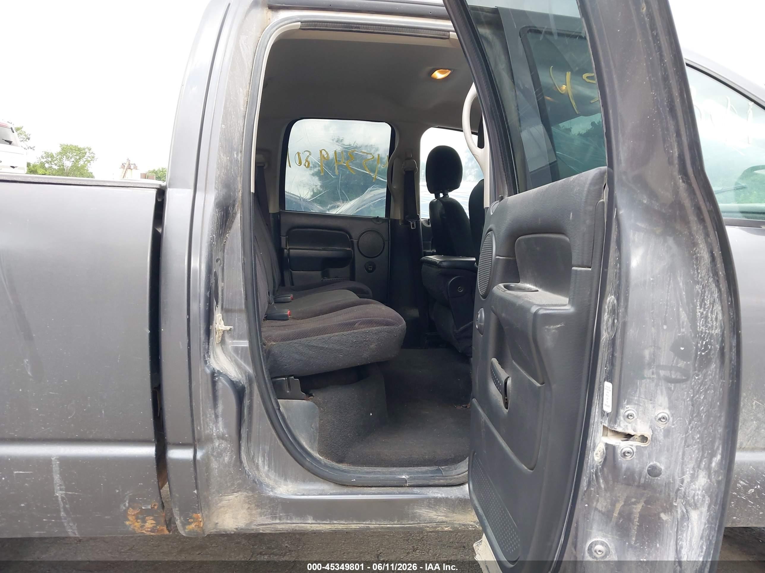 2004 Dodge Ram 1500 Slt/laramie Серый vin: 1D7HU18D94S760769