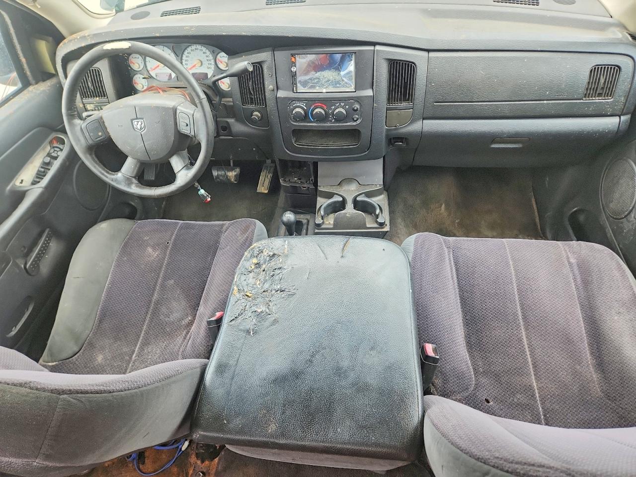 2005 Dodge Ram 1500 St Black vin: 1D7HU18D95J572552