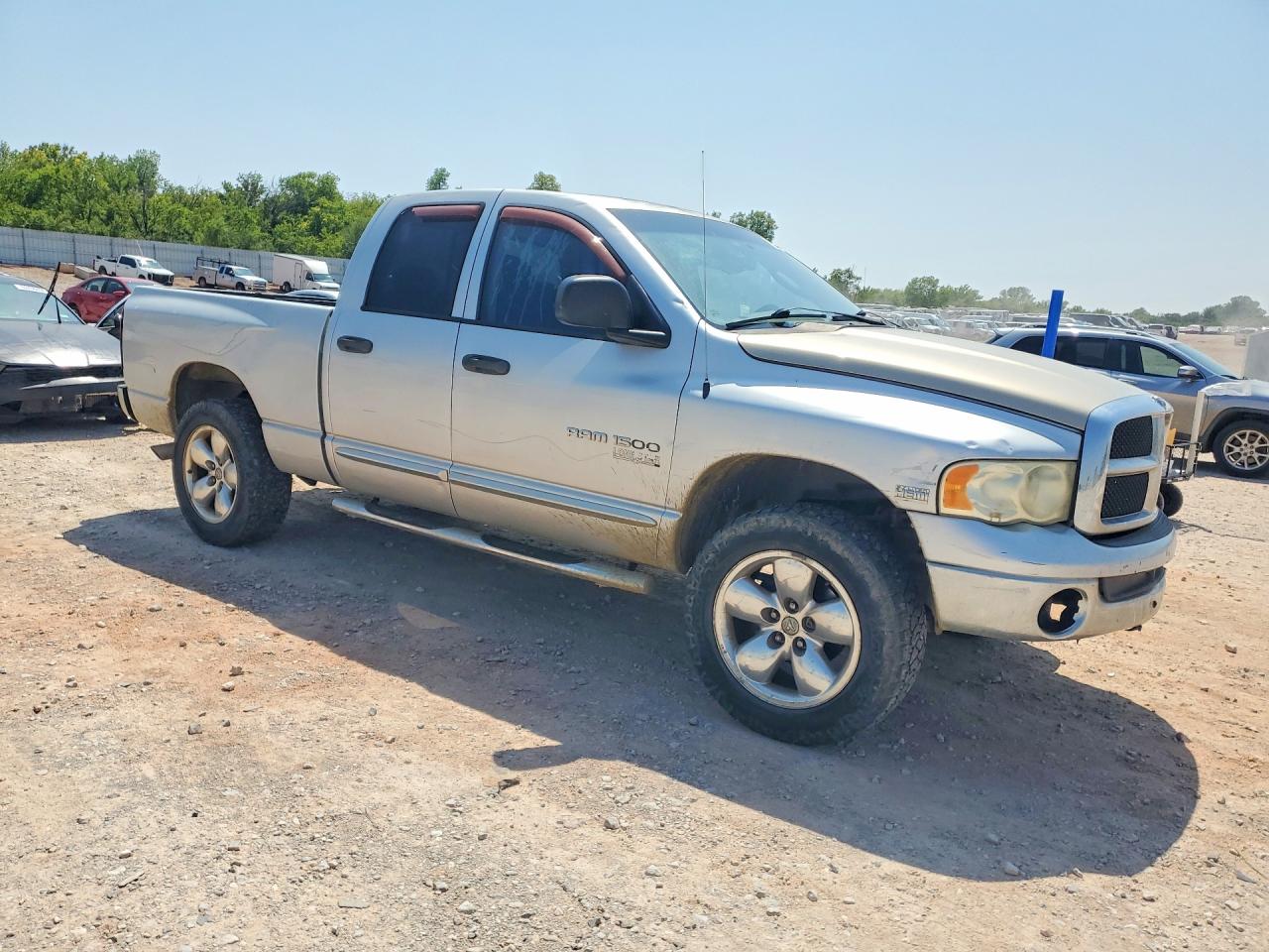 2005 Dodge Ram 1500 St Silver vin: 1D7HU18D95J639506