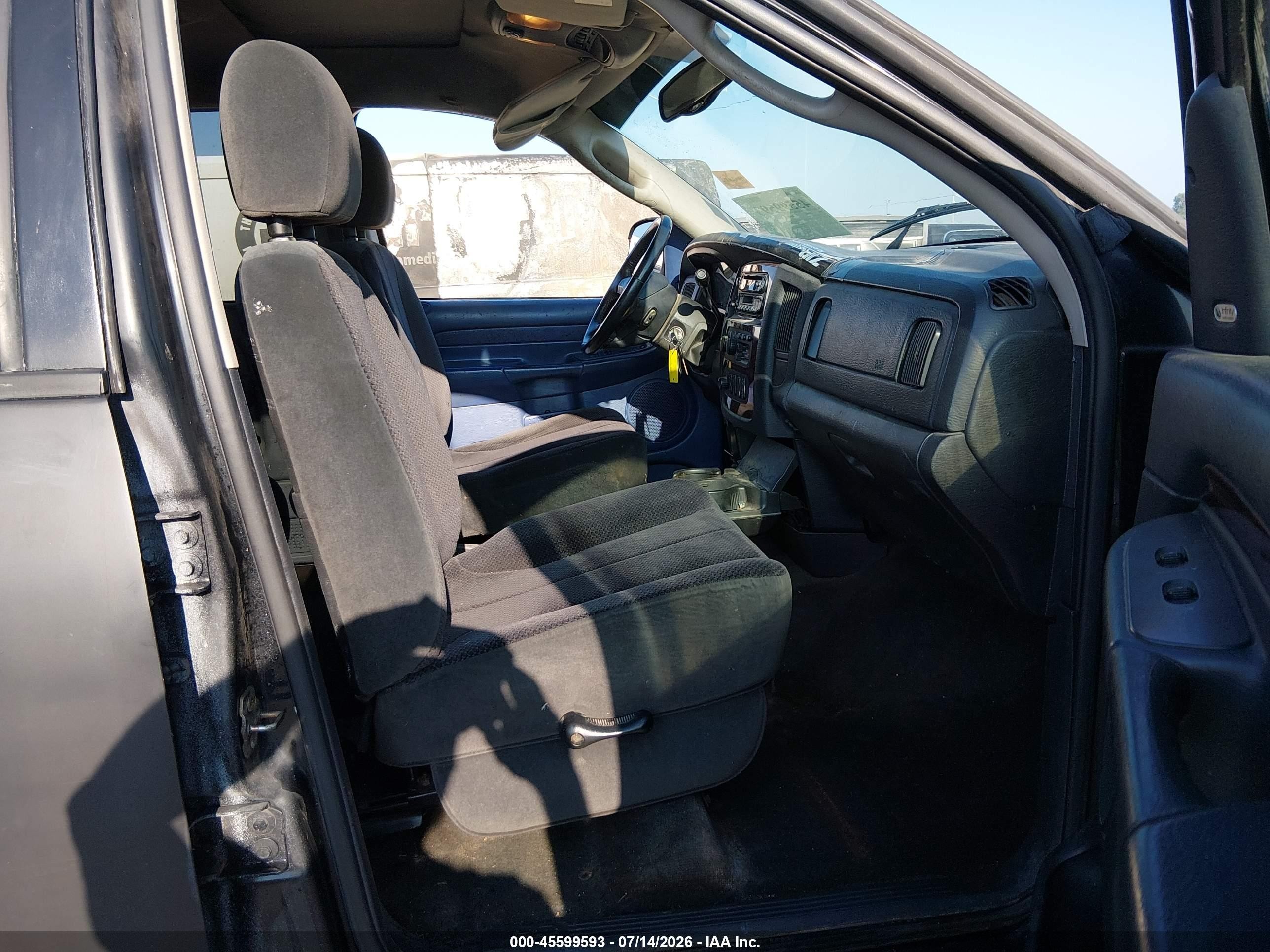 2003 Dodge Ram 1500 Slt/laramie/st Black vin: 1D7HU18DX3J588904