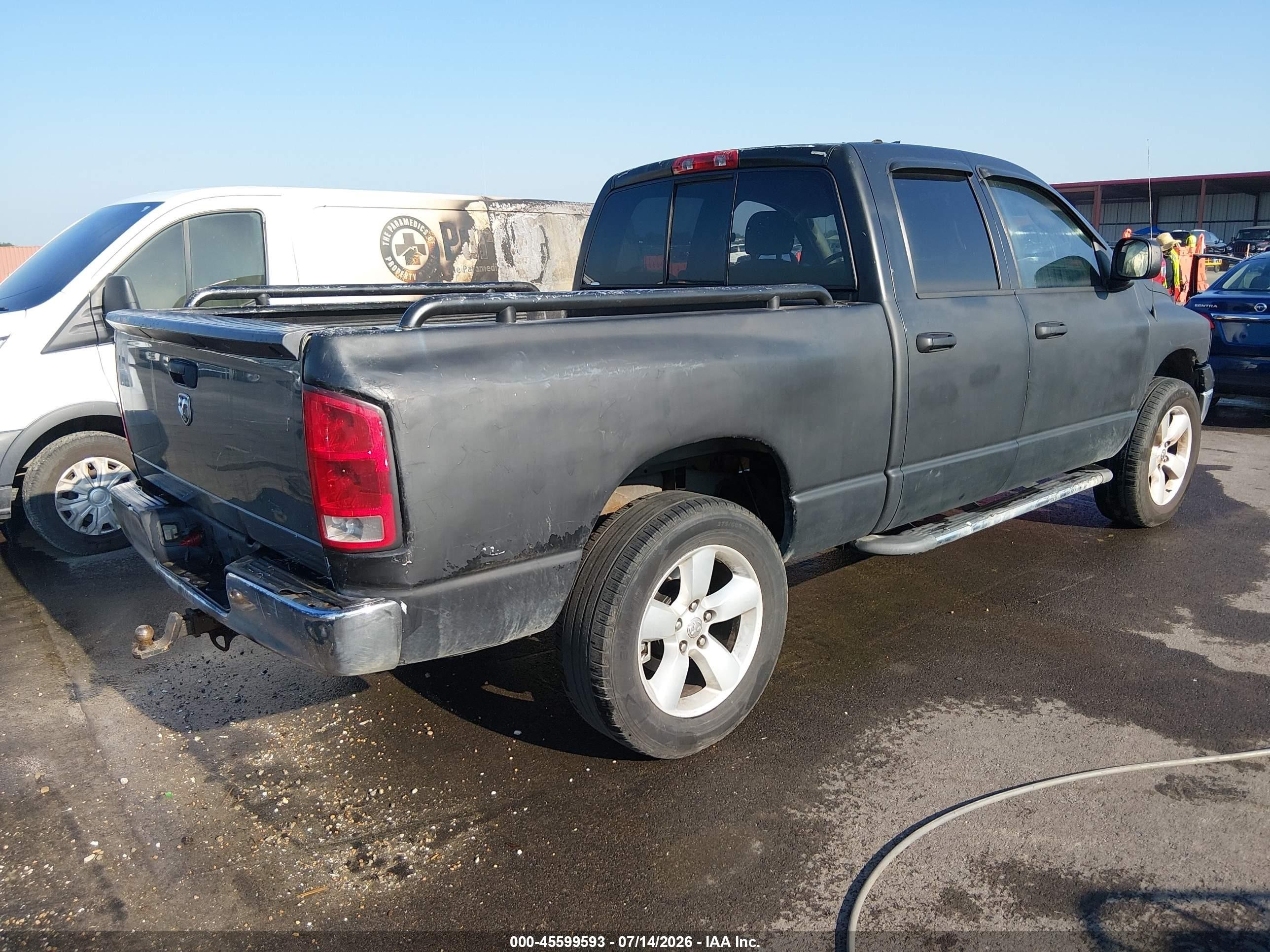 2003 Dodge Ram 1500 Slt/laramie/st Black vin: 1D7HU18DX3J588904