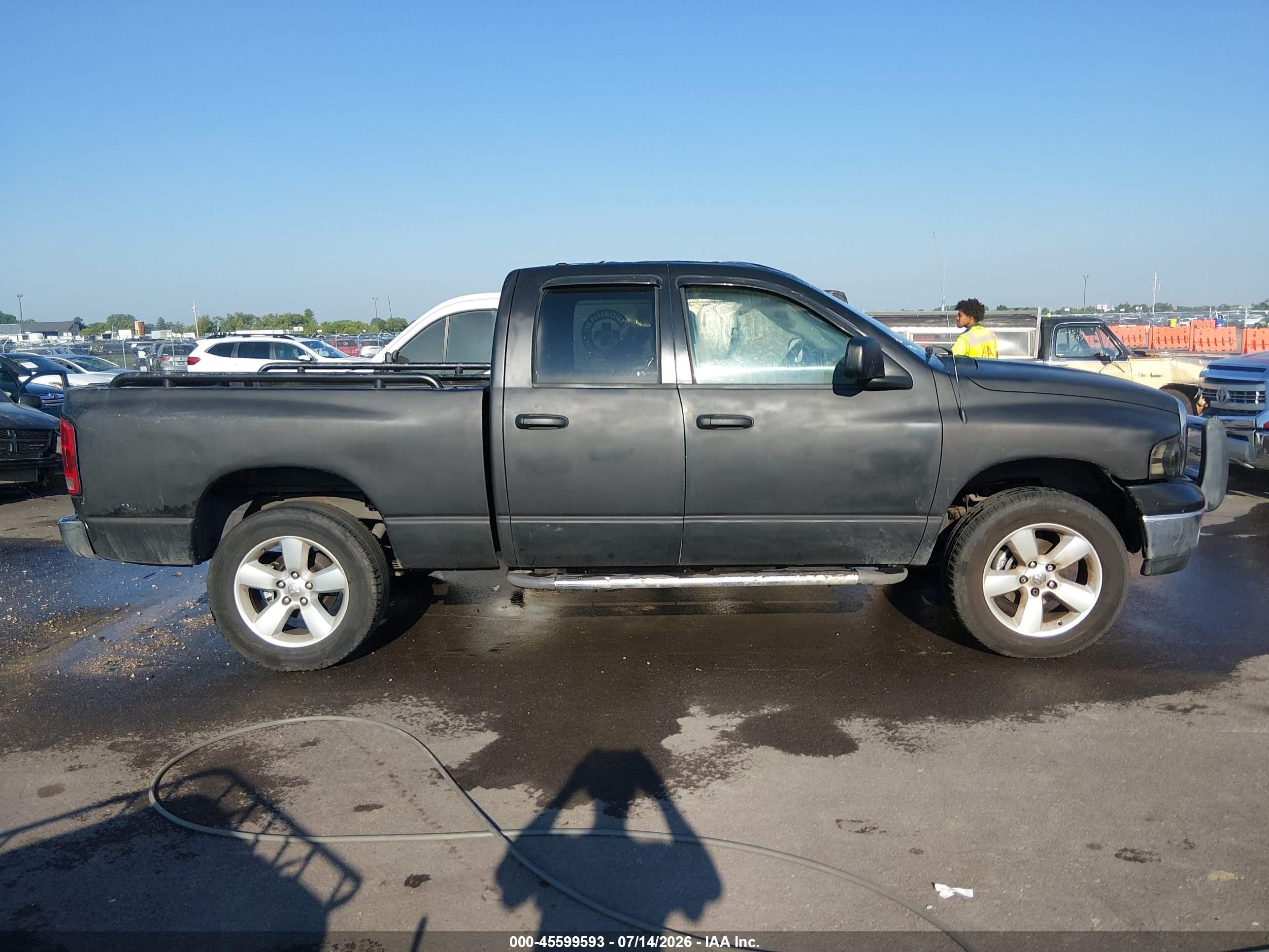 2003 Dodge Ram 1500 Slt/laramie/st Black vin: 1D7HU18DX3J588904