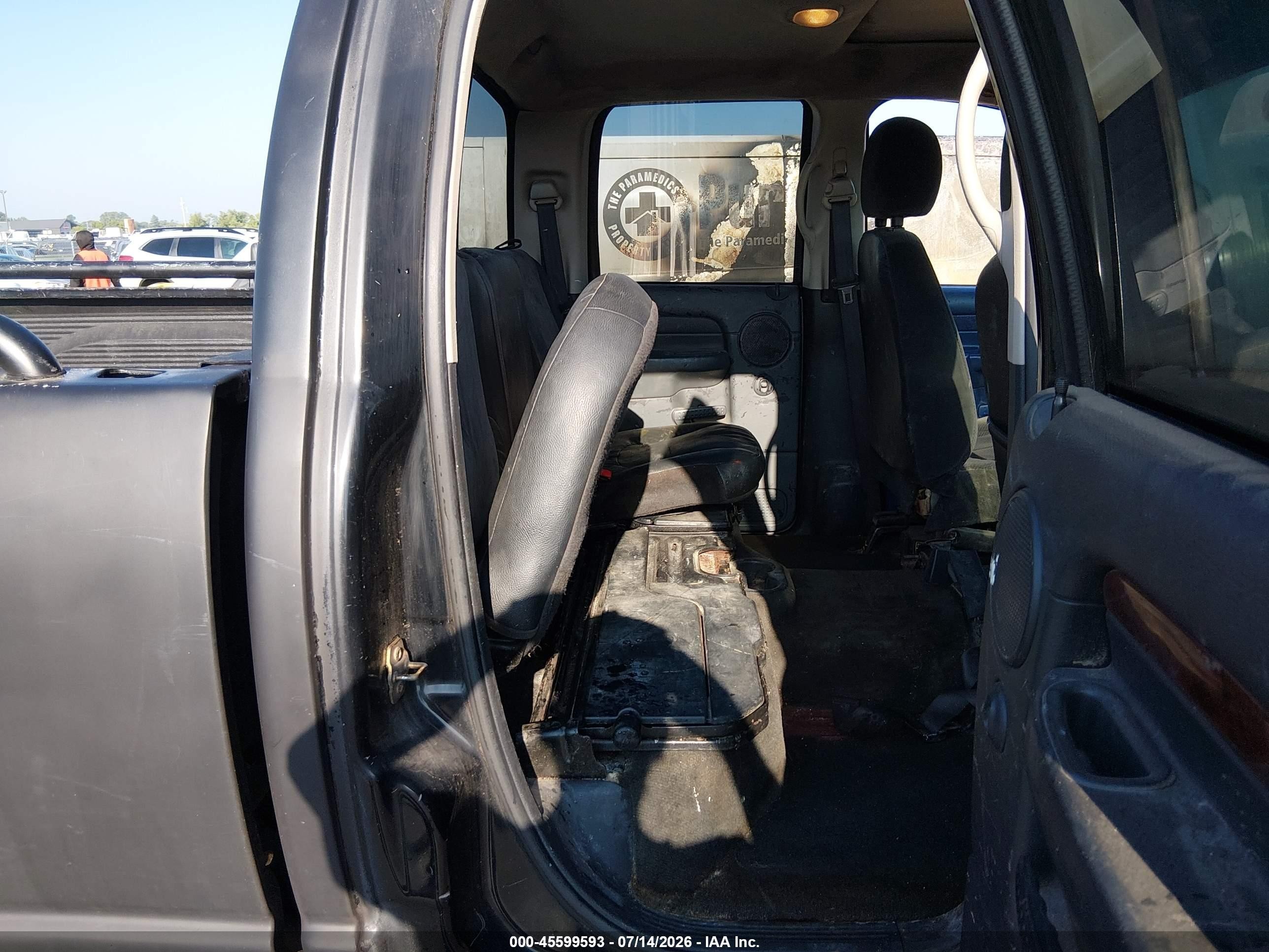 2003 Dodge Ram 1500 Slt/laramie/st Black vin: 1D7HU18DX3J588904