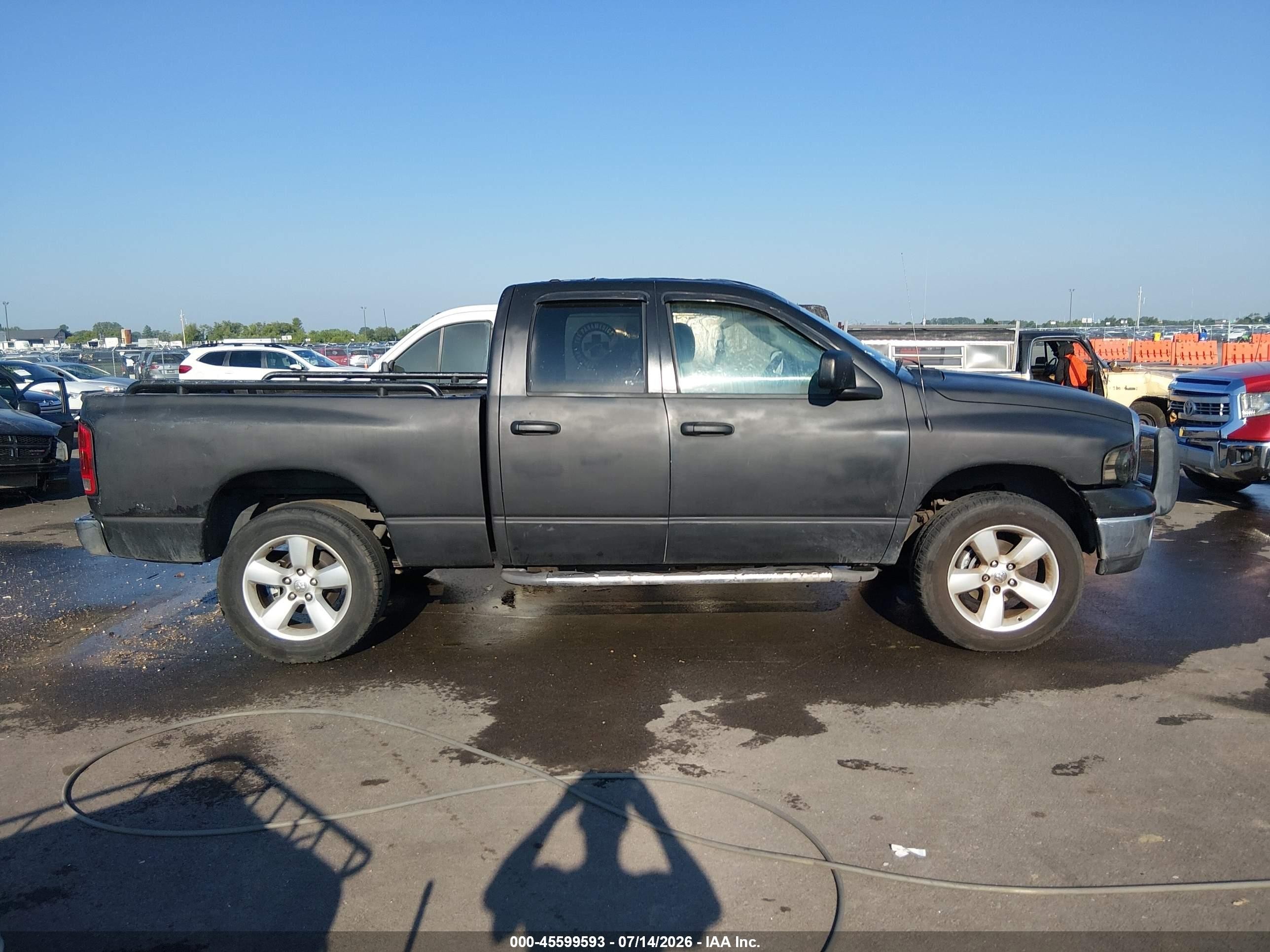 2003 Dodge Ram 1500 Slt/laramie/st Black vin: 1D7HU18DX3J588904