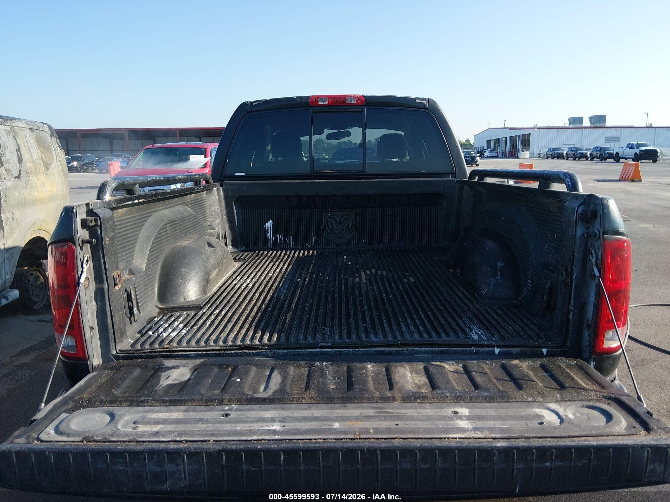 2003 Dodge Ram 1500 Slt/laramie/st Black vin: 1D7HU18DX3J588904