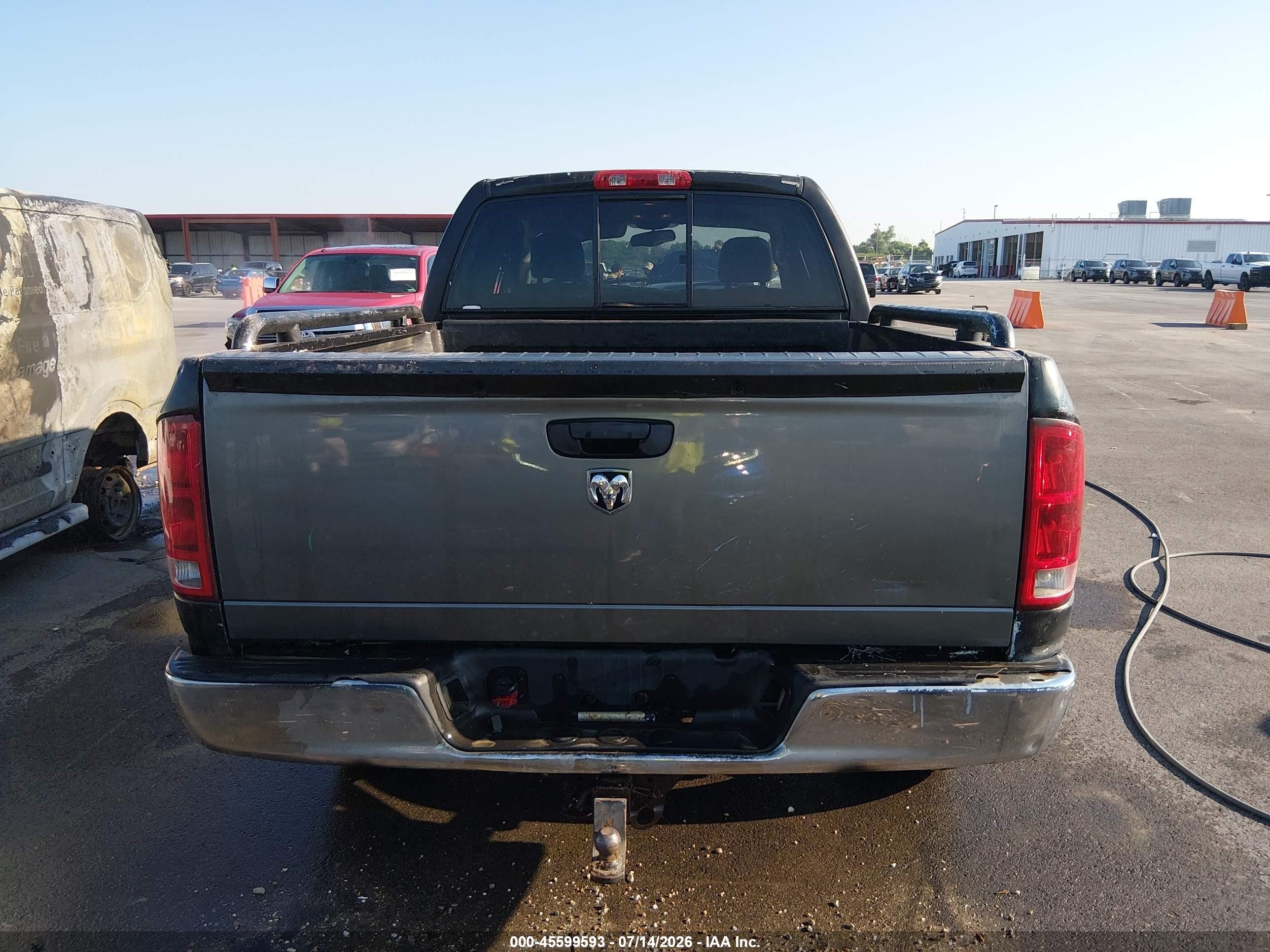 2003 Dodge Ram 1500 Slt/laramie/st Black vin: 1D7HU18DX3J588904