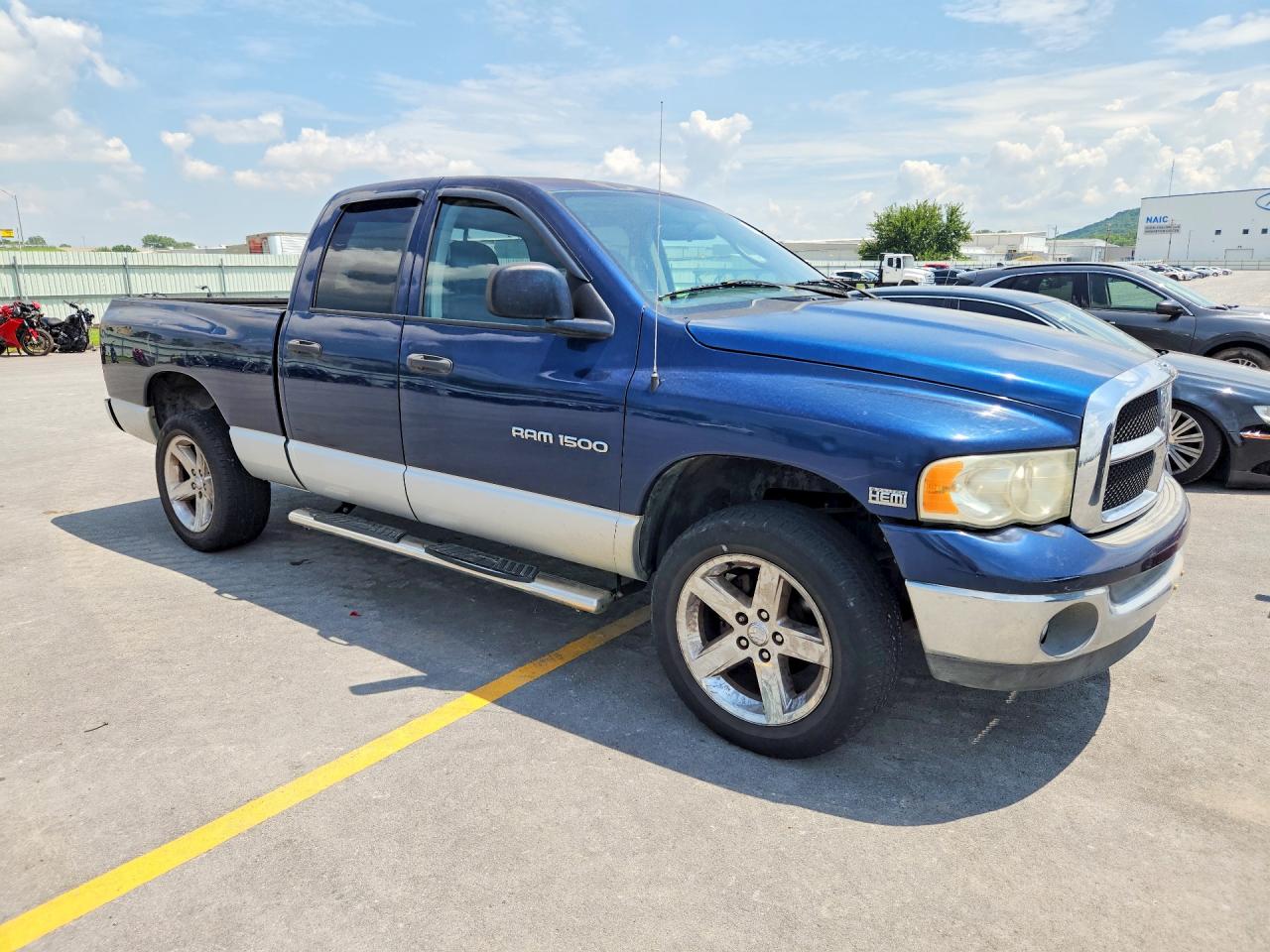 2004 Dodge Ram 1500 St Blue vin: 1D7HU18DX4J176628