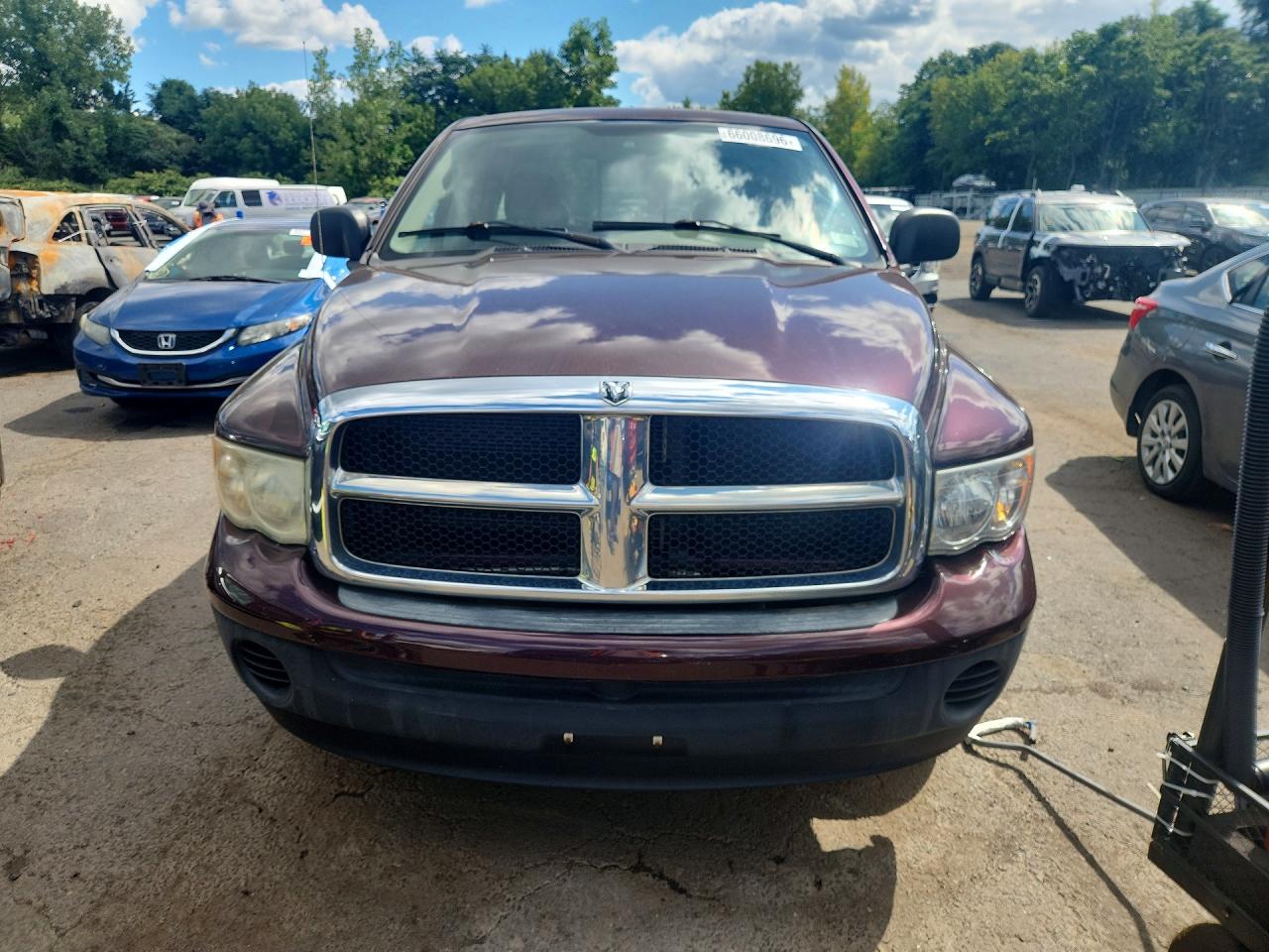 2004 Dodge Ram 1500 St Purple vin: 1D7HU18DX4J202340