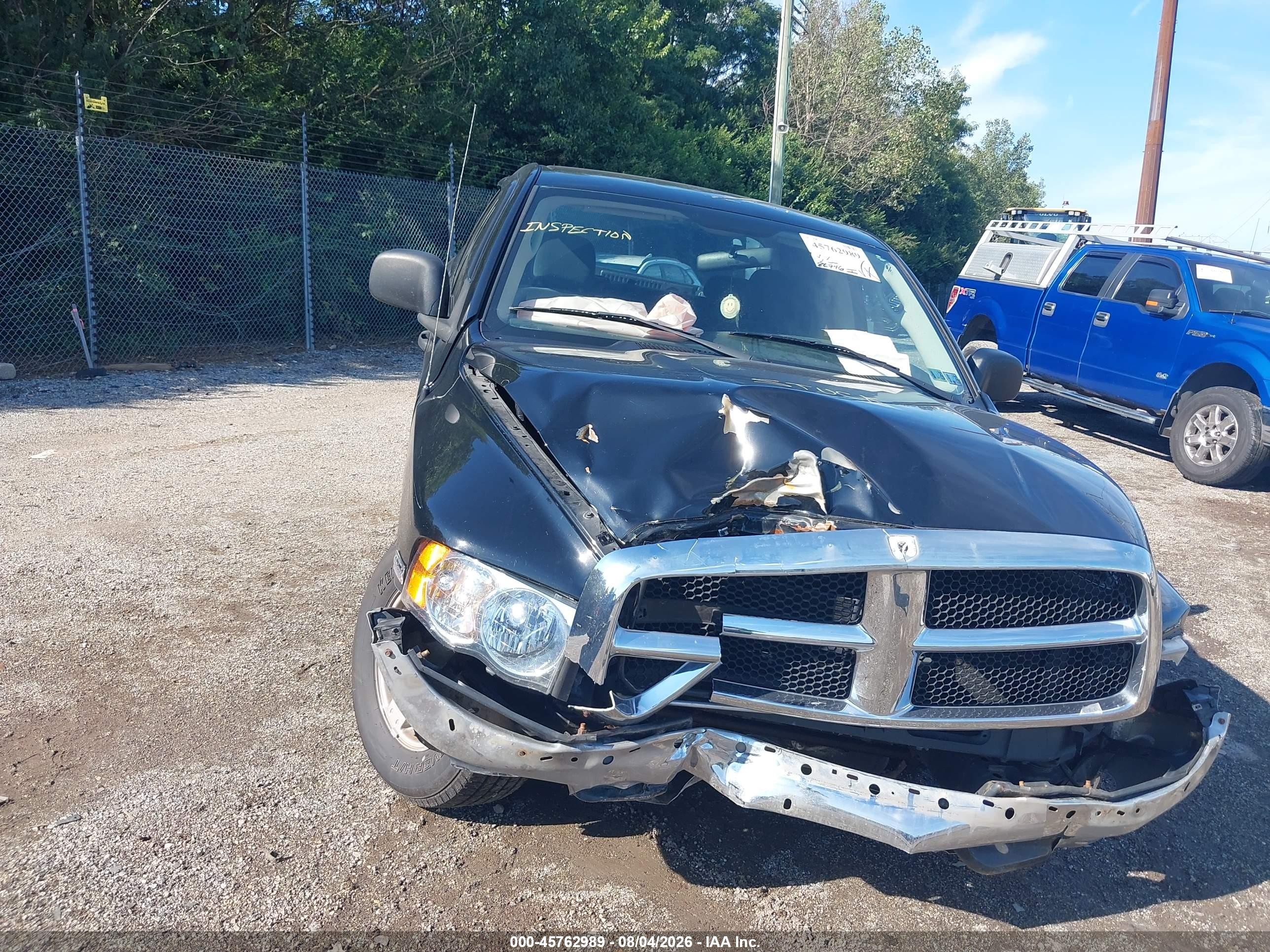 2004 Dodge Ram 1500 Slt/laramie Black vin: 1D7HU18DX4J229330