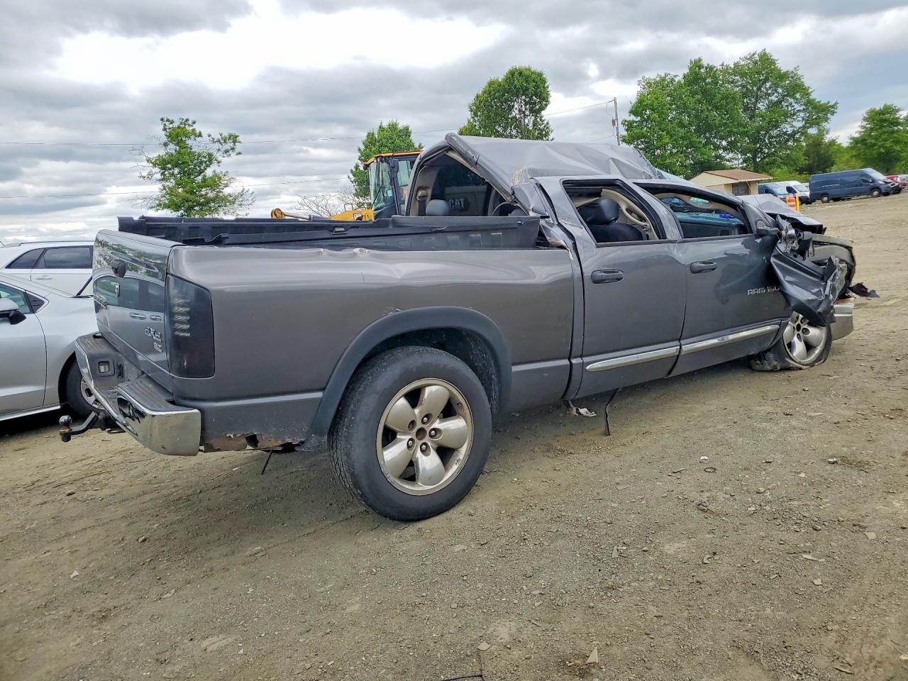2004 Dodge Ram 1500 St Gray vin: 1D7HU18DX4S573167