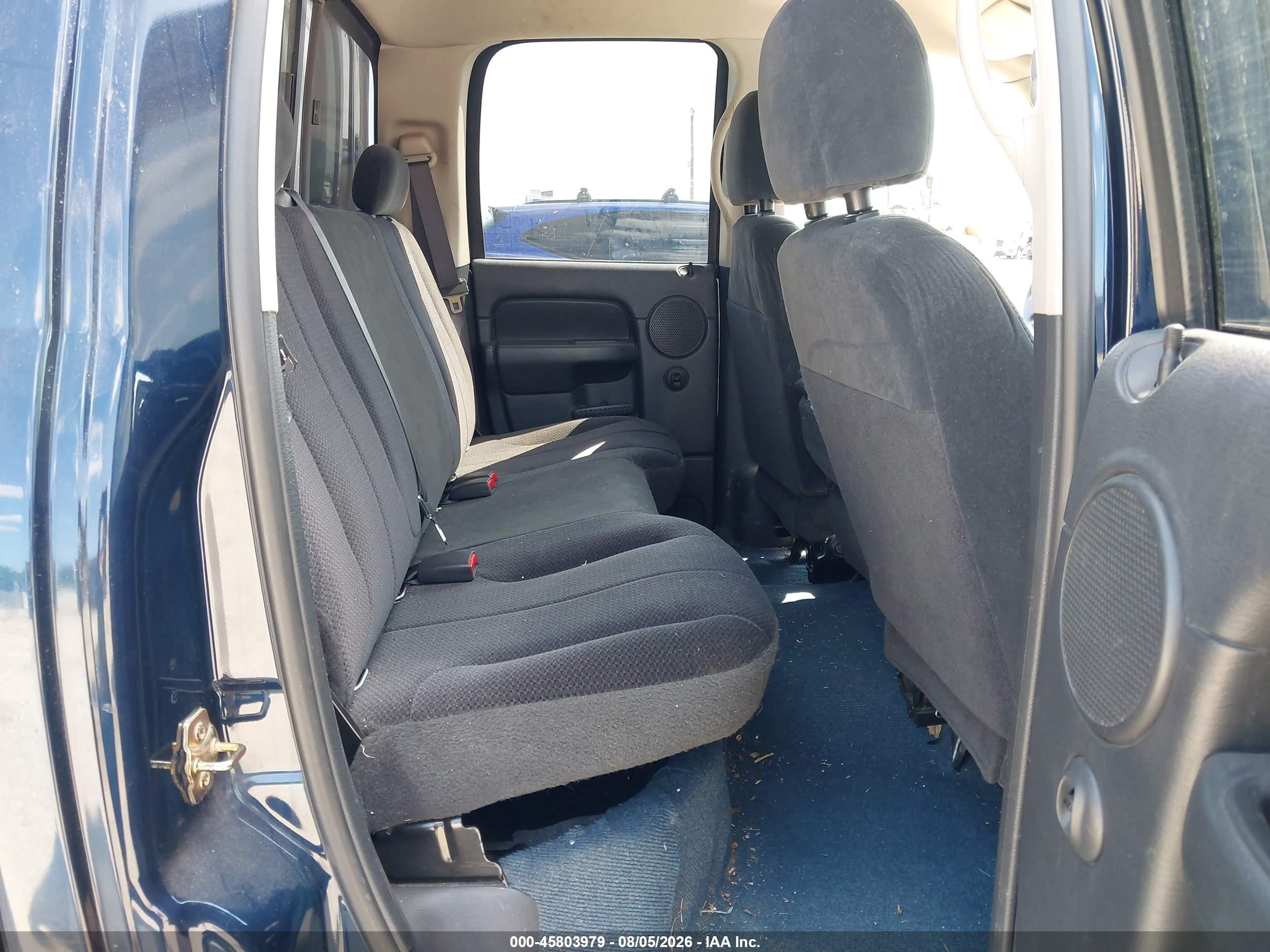 2004 Dodge Ram 1500 Slt/laramie Blue vin: 1D7HU18DX4S607110