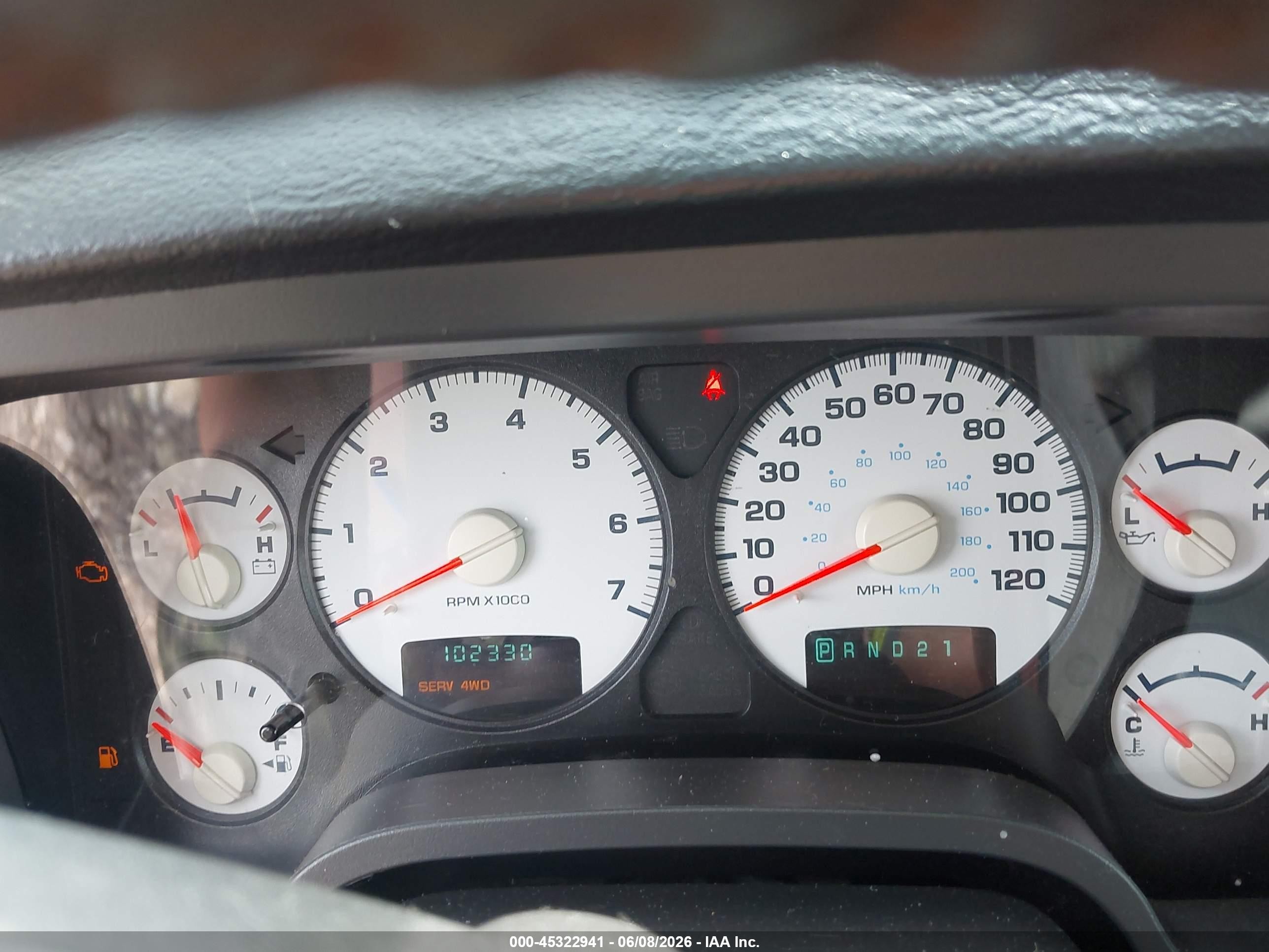 2004 Dodge Ram 1500 Slt/laramie Blue vin: 1D7HU18DX4S650877