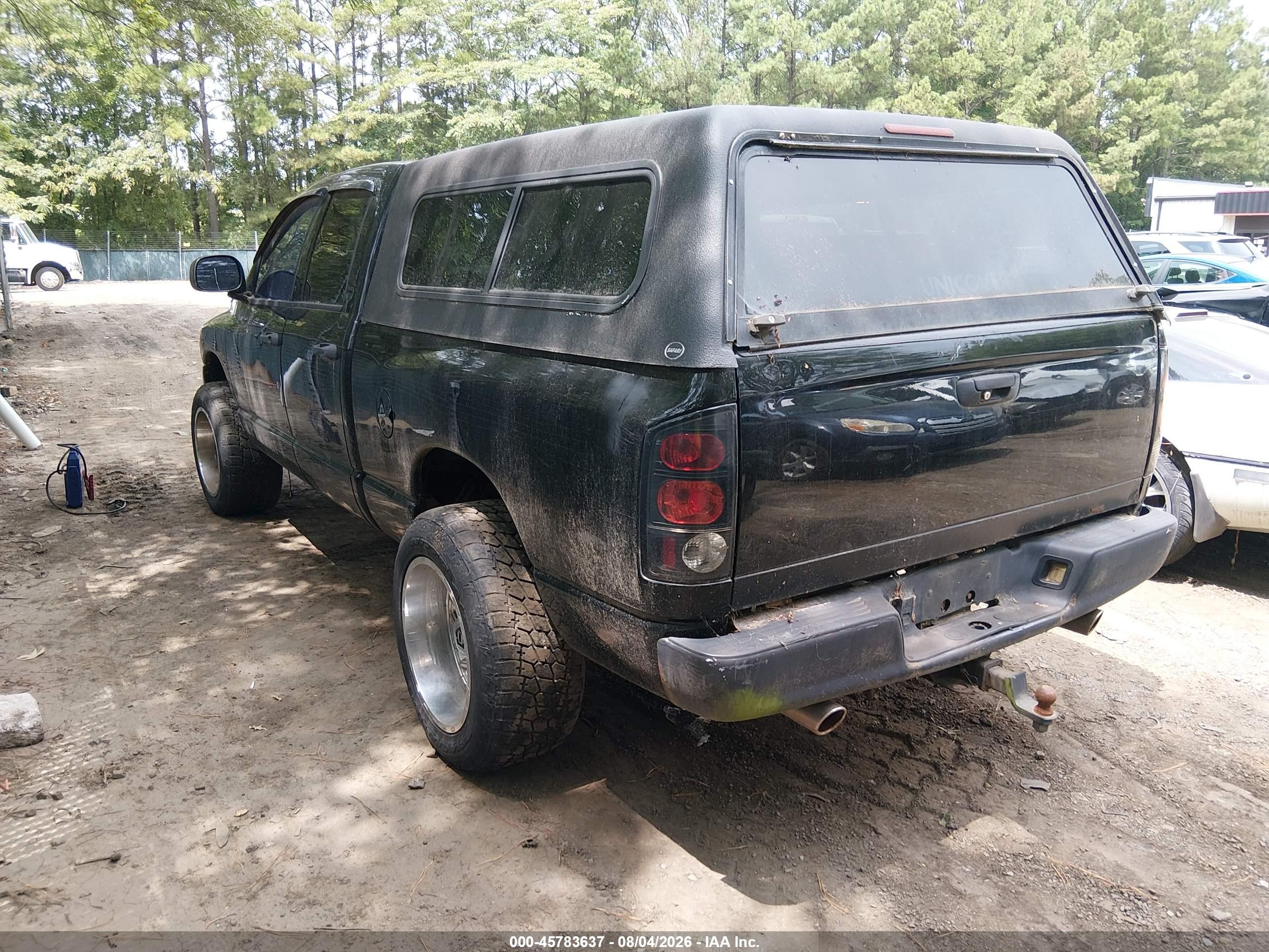 2004 Dodge Ram 1500 Slt/laramie Black vin: 1D7HU18DX4S678923