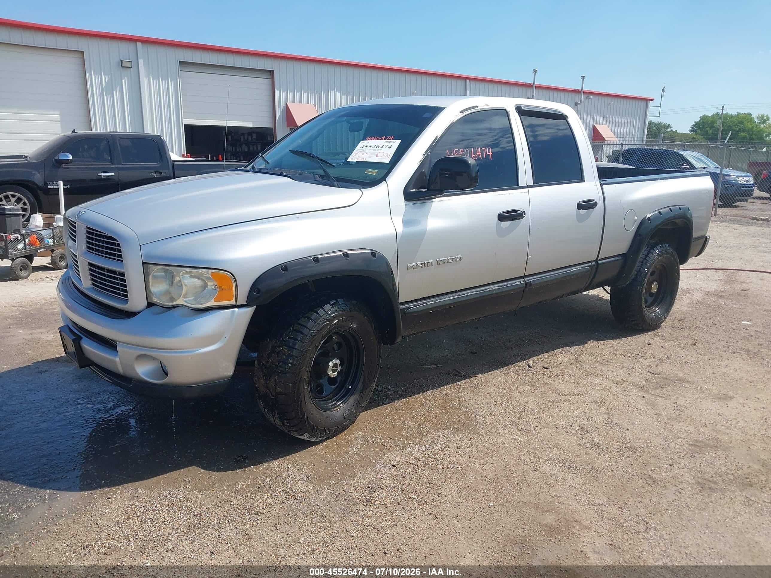 2004 Dodge Ram 1500 Slt/laramie White vin: 1D7HU18DX4S786992