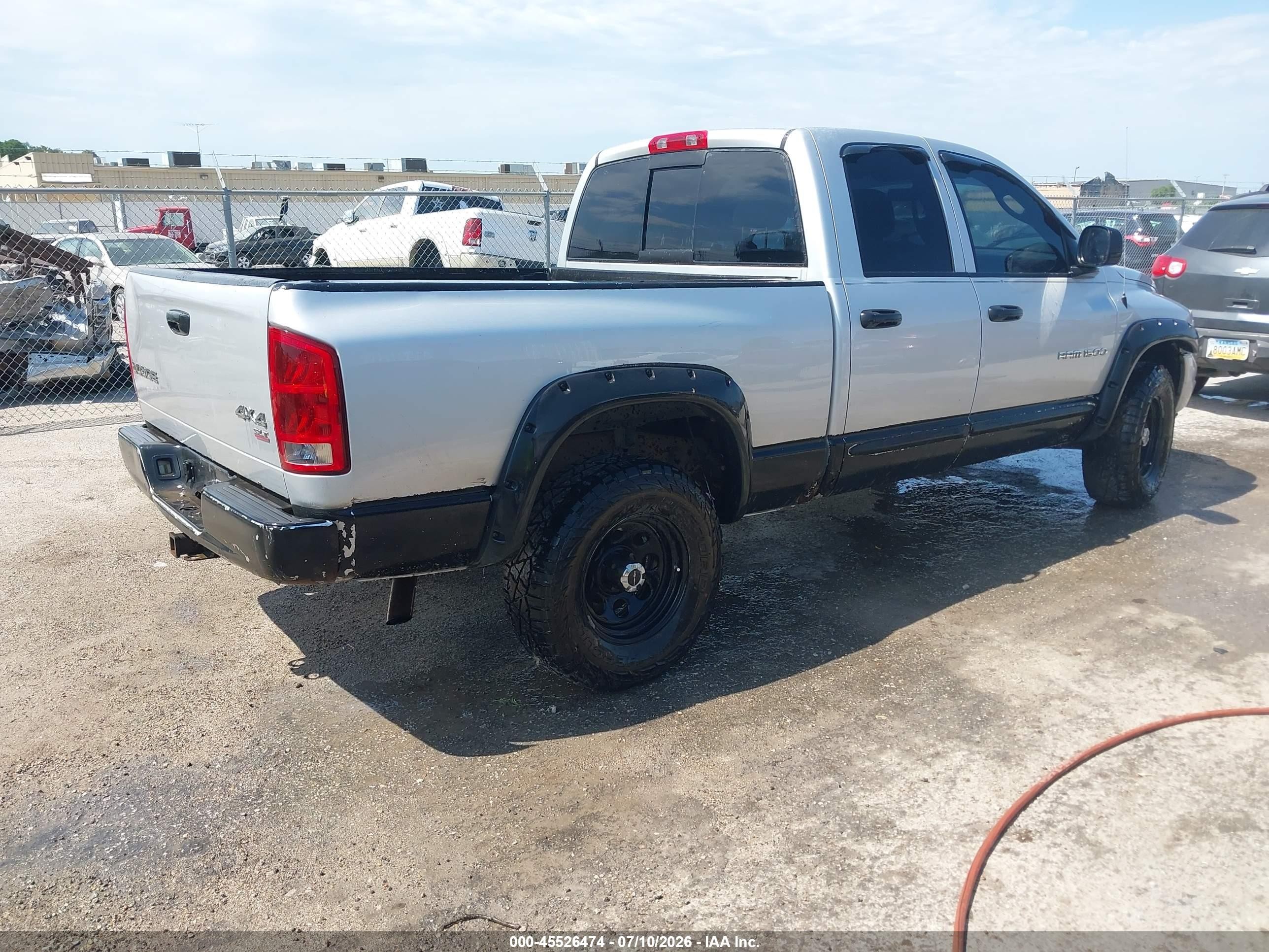 2004 Dodge Ram 1500 Slt/laramie White vin: 1D7HU18DX4S786992