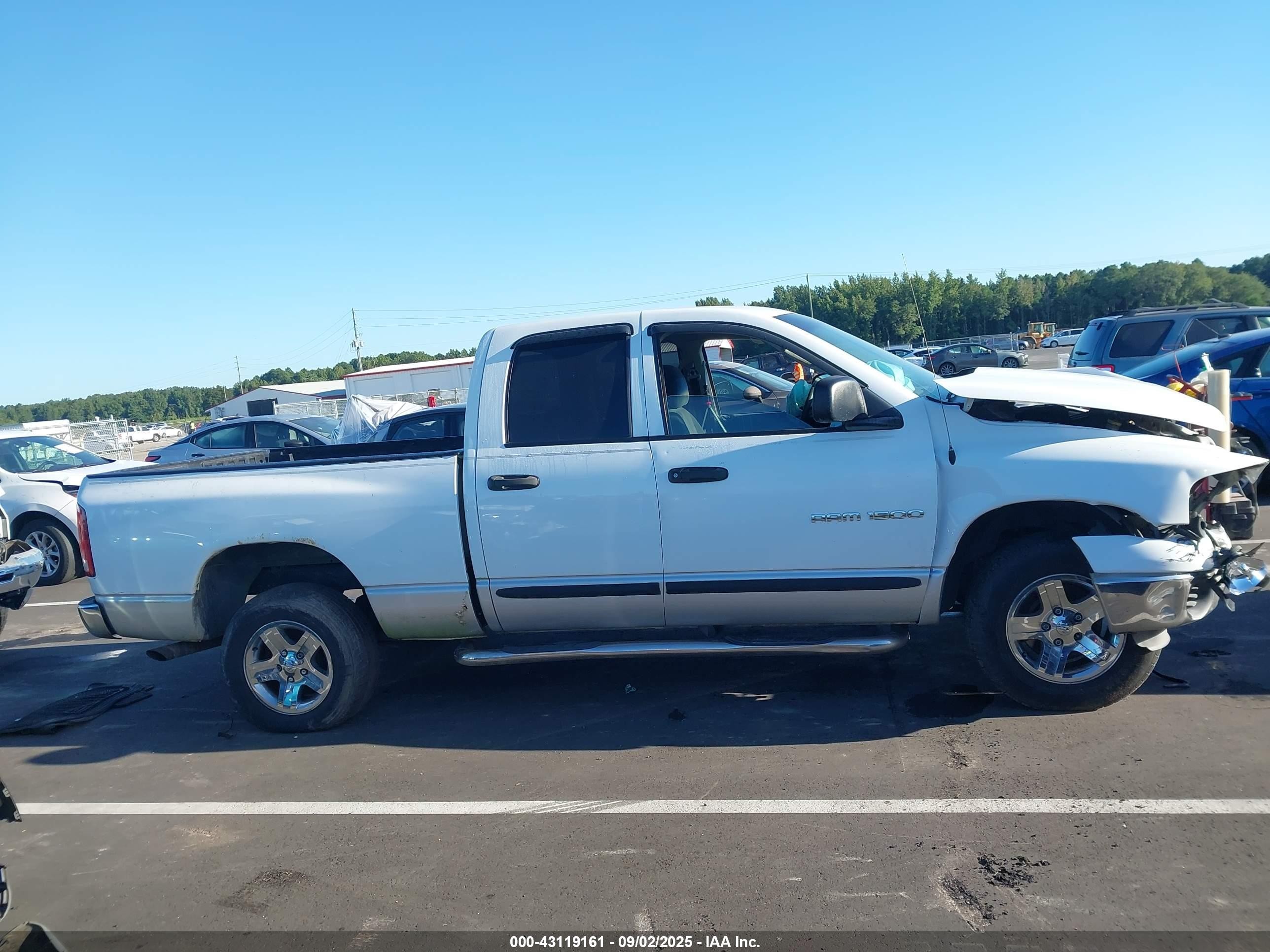2003 Dodge Ram 1500 Slt/laramie/st White vin: 1D7HU18N03J646205