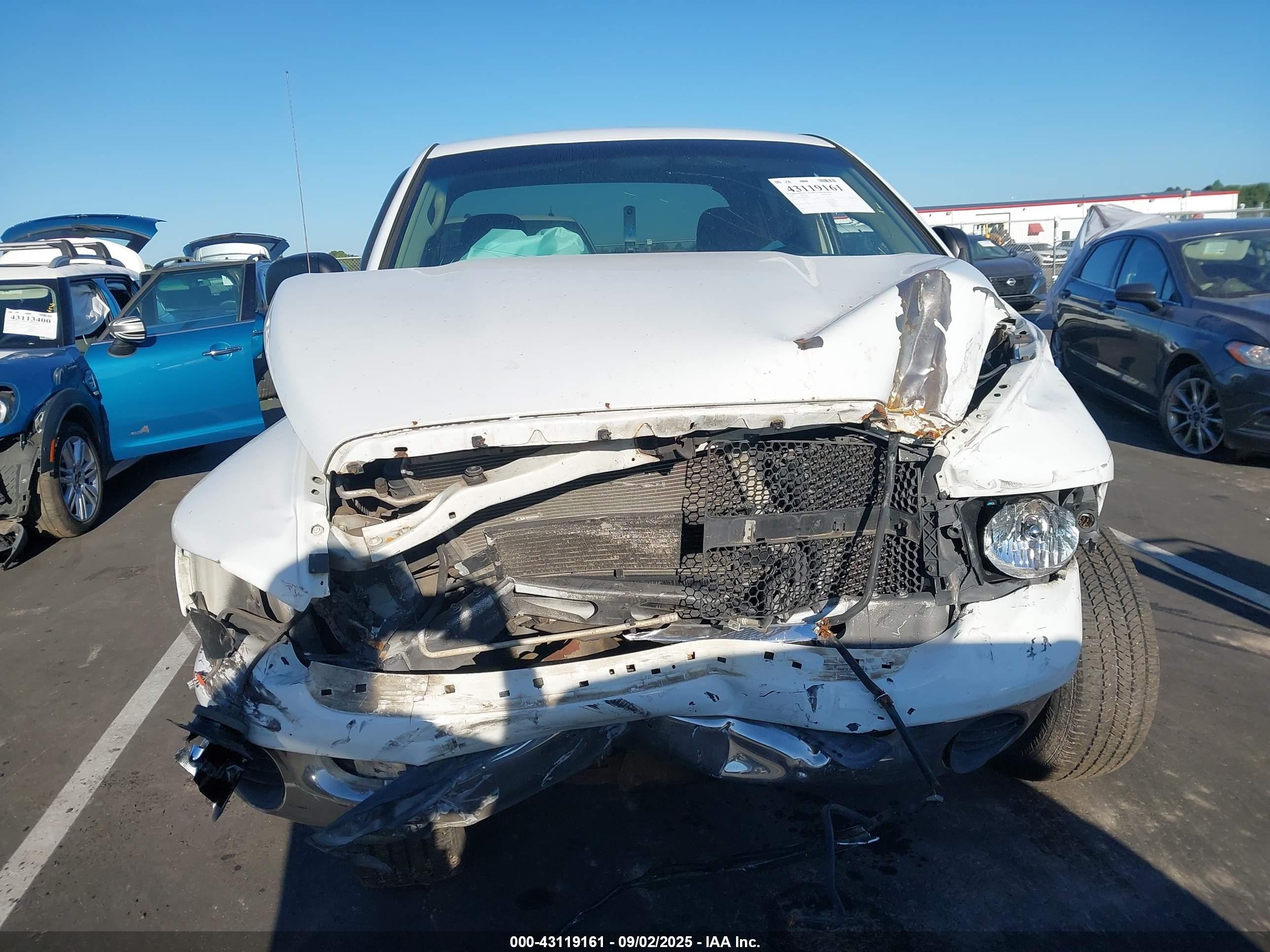 2003 Dodge Ram 1500 Slt/laramie/st White vin: 1D7HU18N03J646205