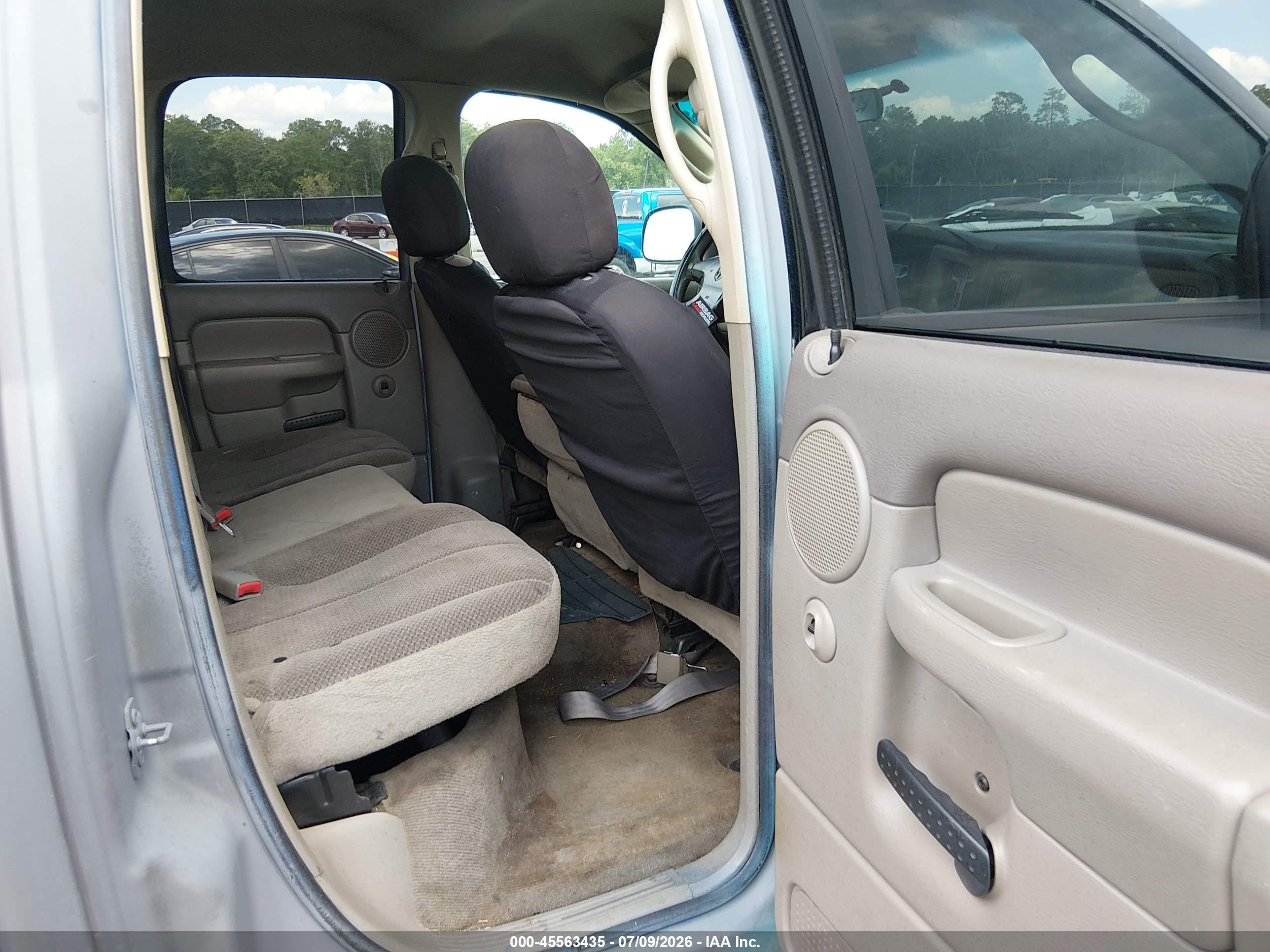 2003 Dodge Ram 1500 Slt/laramie/st Gray vin: 1D7HU18N03S123244