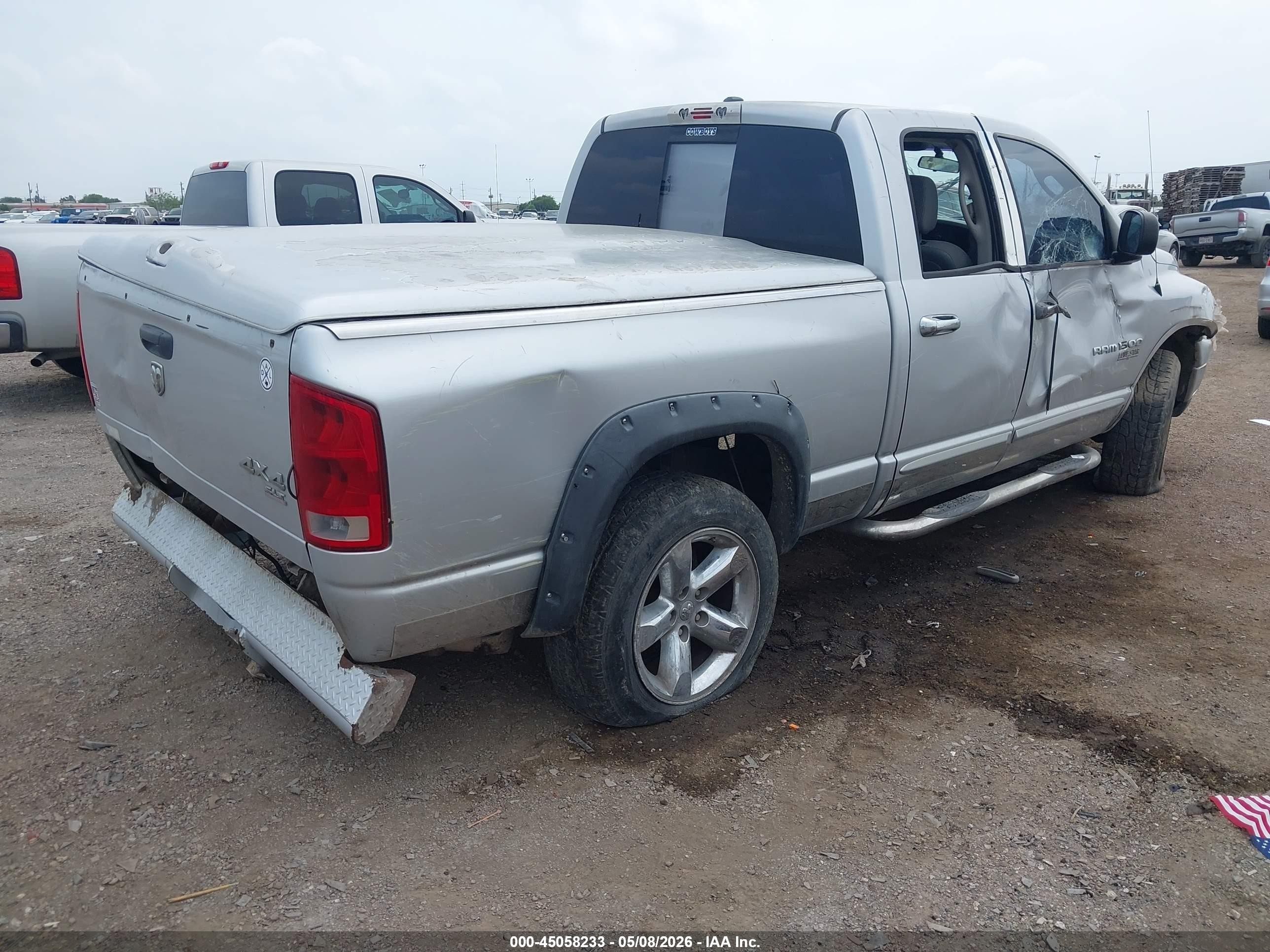 2006 Dodge Ram 1500 Slt/trx4 Off Road/sport Silver vin: 1D7HU18N06J107085