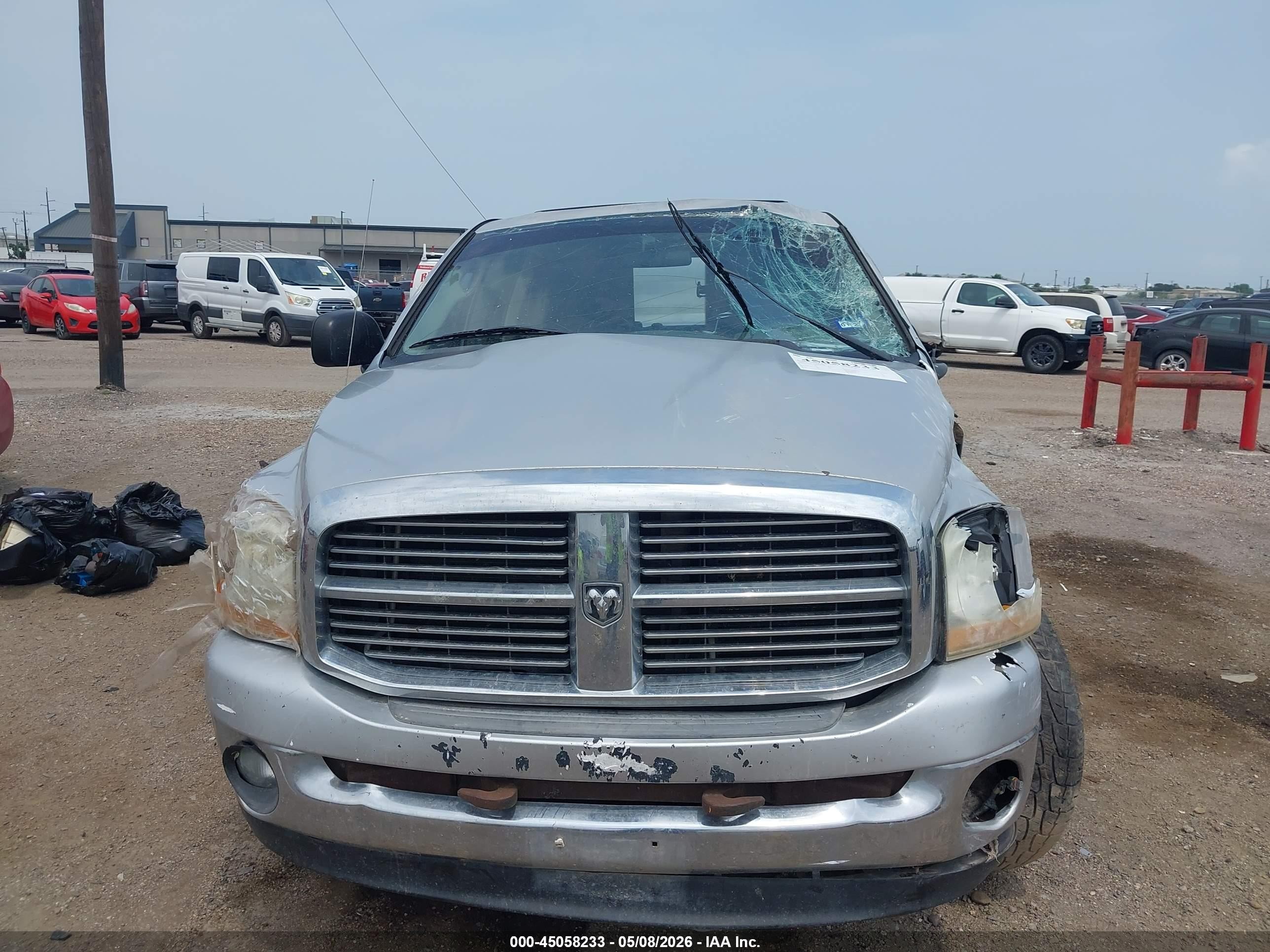 2006 Dodge Ram 1500 Slt/trx4 Off Road/sport Silver vin: 1D7HU18N06J107085