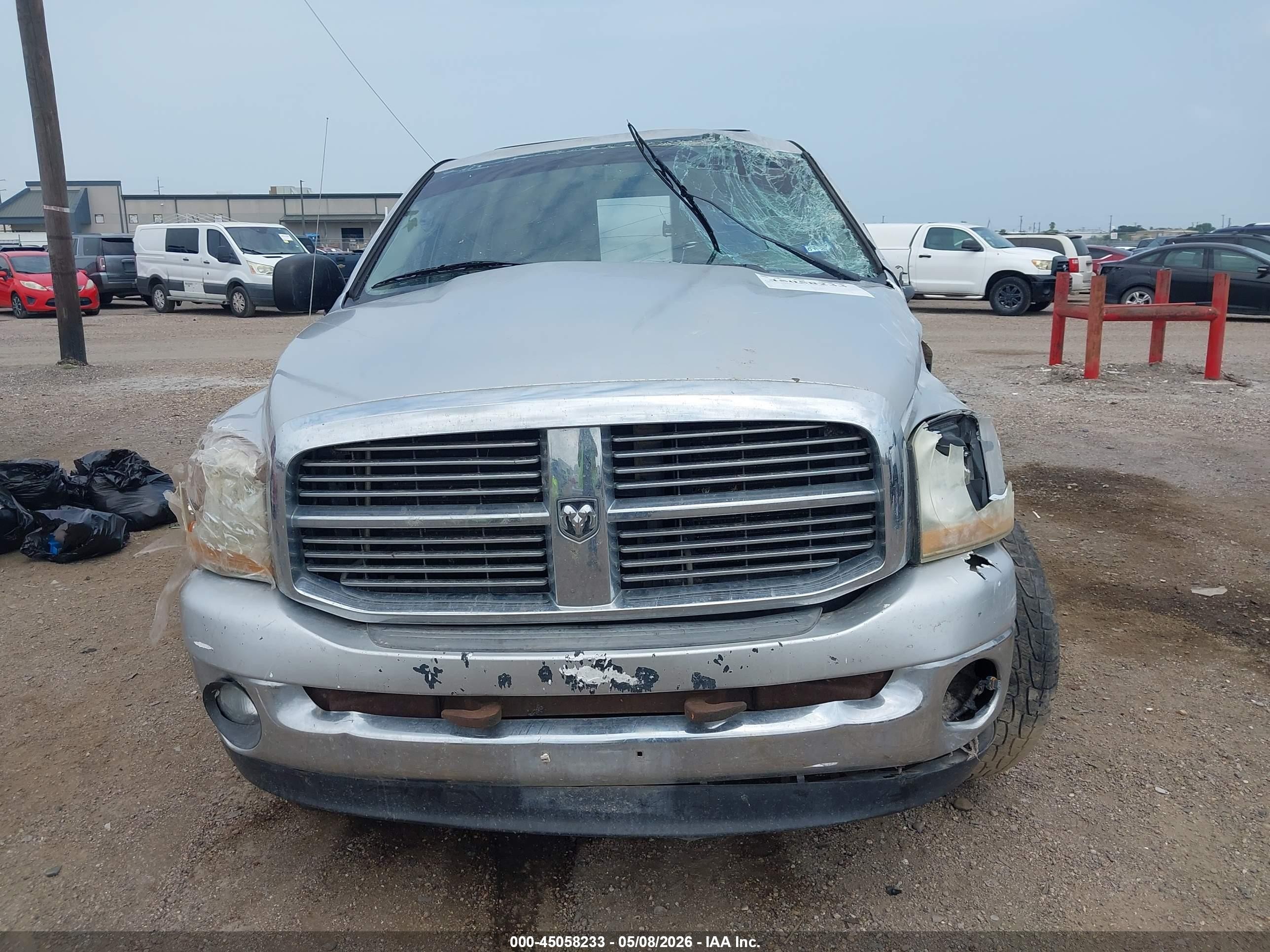 2006 Dodge Ram 1500 Slt/trx4 Off Road/sport Silver vin: 1D7HU18N06J107085