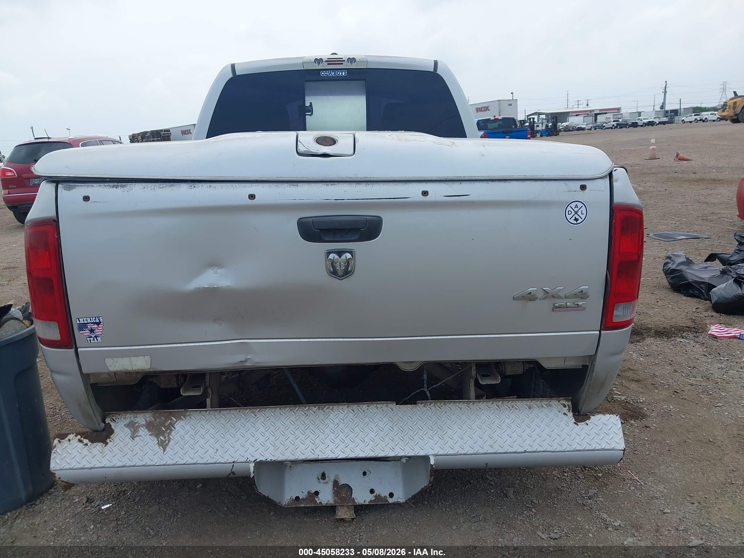 2006 Dodge Ram 1500 Slt/trx4 Off Road/sport Silver vin: 1D7HU18N06J107085