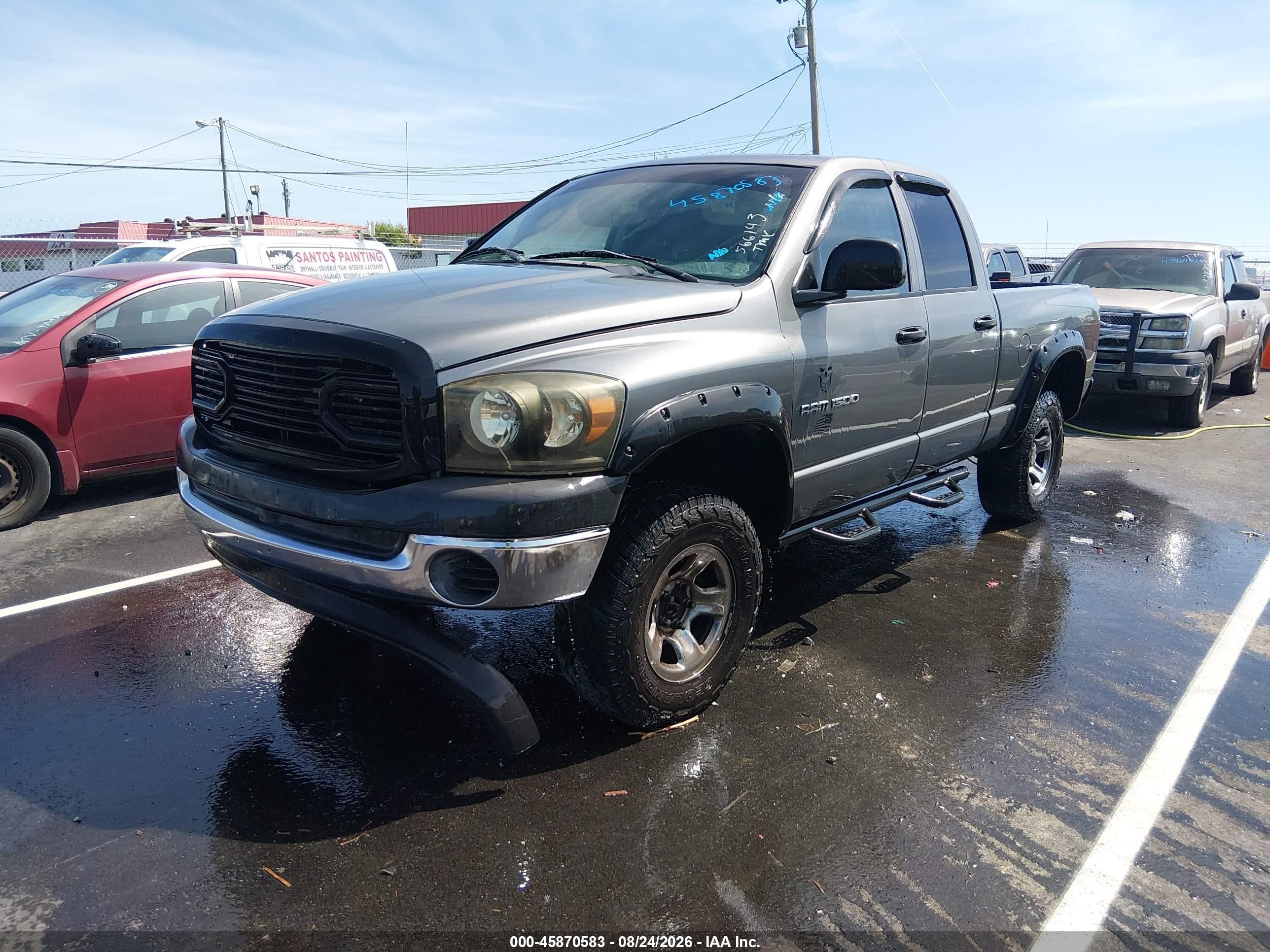 2006 Dodge Ram 1500 St Gray vin: 1D7HU18N06S566143