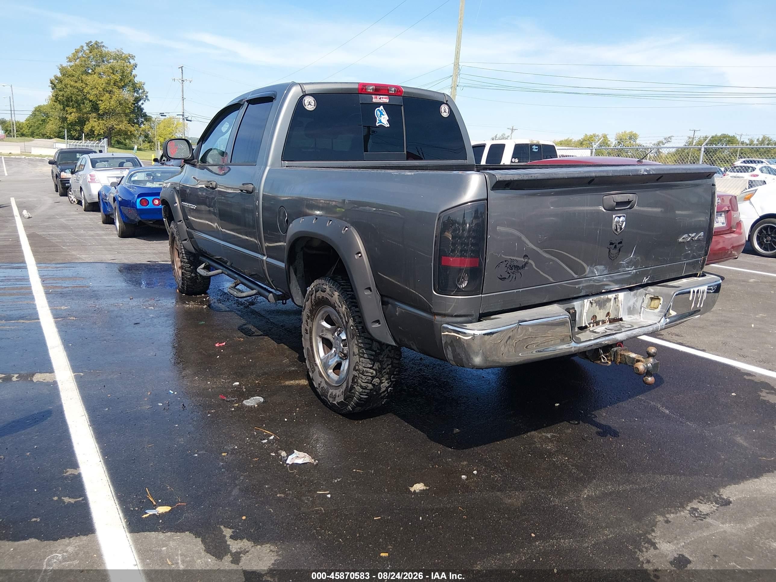 2006 Dodge Ram 1500 St Gray vin: 1D7HU18N06S566143