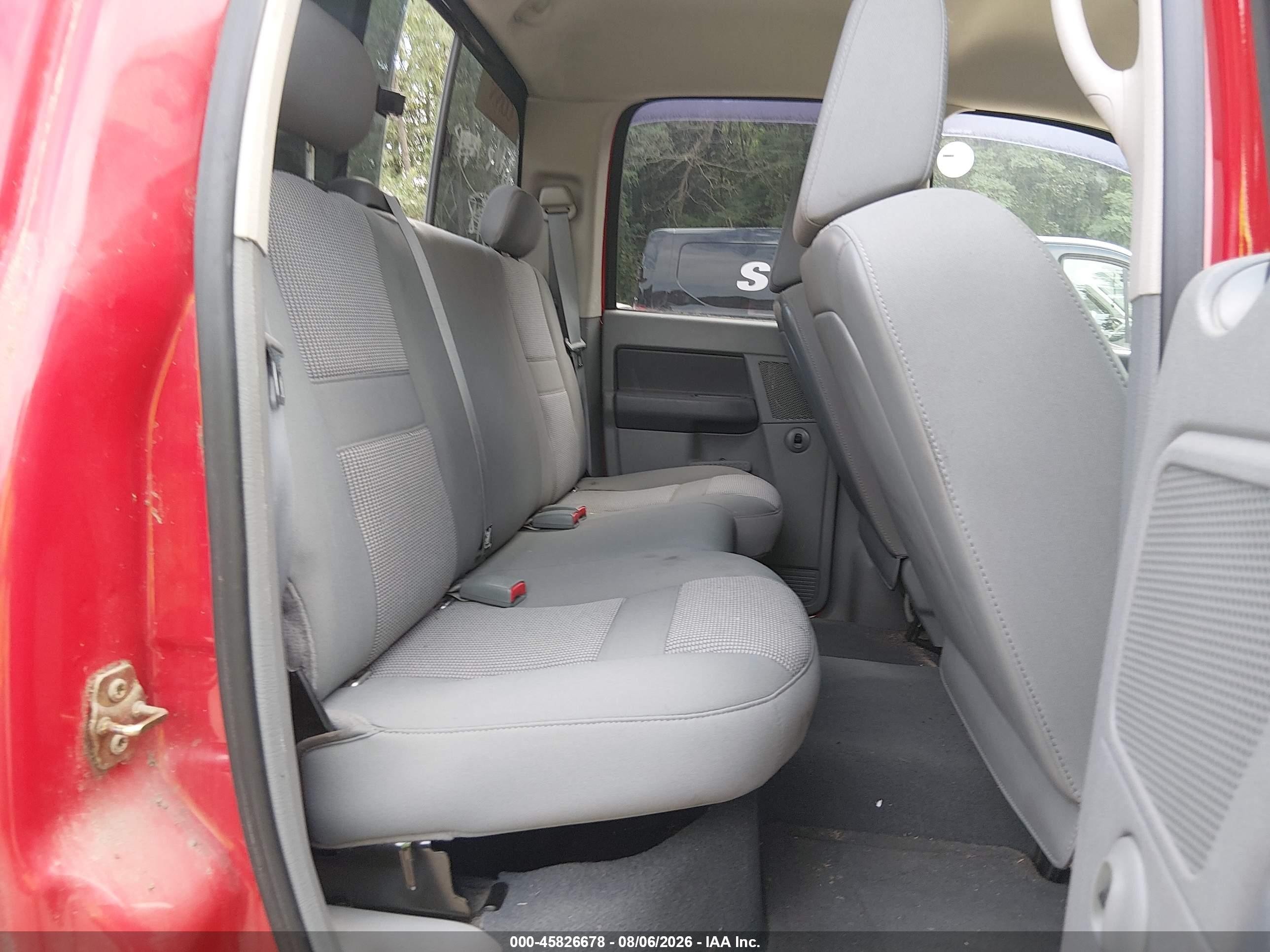 2007 Dodge Ram 1500 St/slt Red vin: 1D7HU18N07J580700