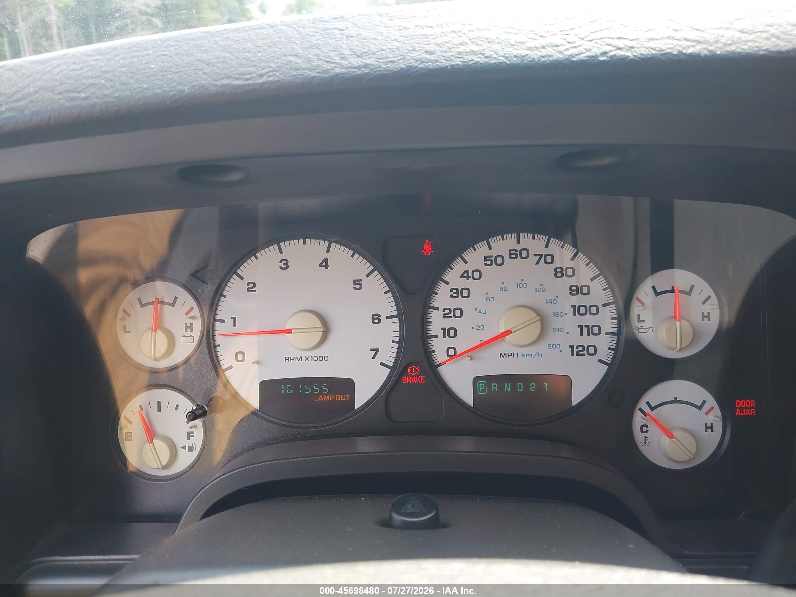 2004 Dodge Ram 1500 Slt/laramie Серый vin: 1D7HU18N14J128752