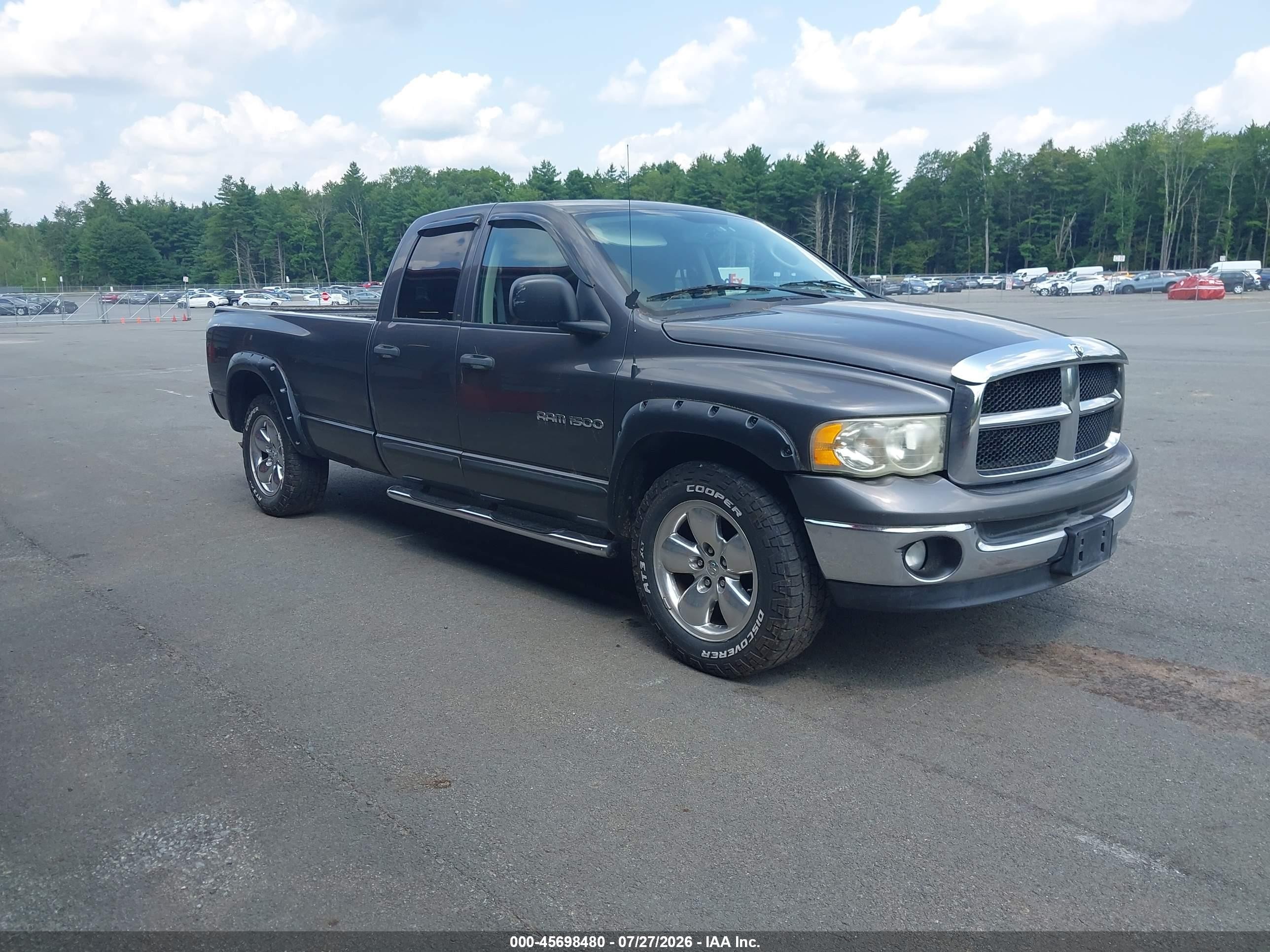 2004 Dodge Ram 1500 Slt/laramie Серый vin: 1D7HU18N14J128752