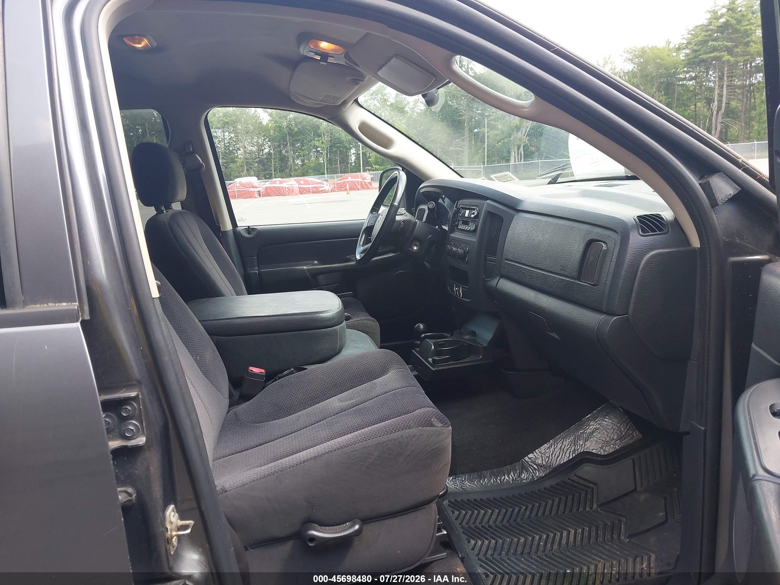 2004 Dodge Ram 1500 Slt/laramie Серый vin: 1D7HU18N14J128752